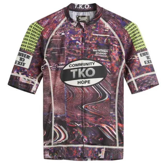 Pas Normal Studios Men's T.K.O. Mechanism Jersey Human Error Pink