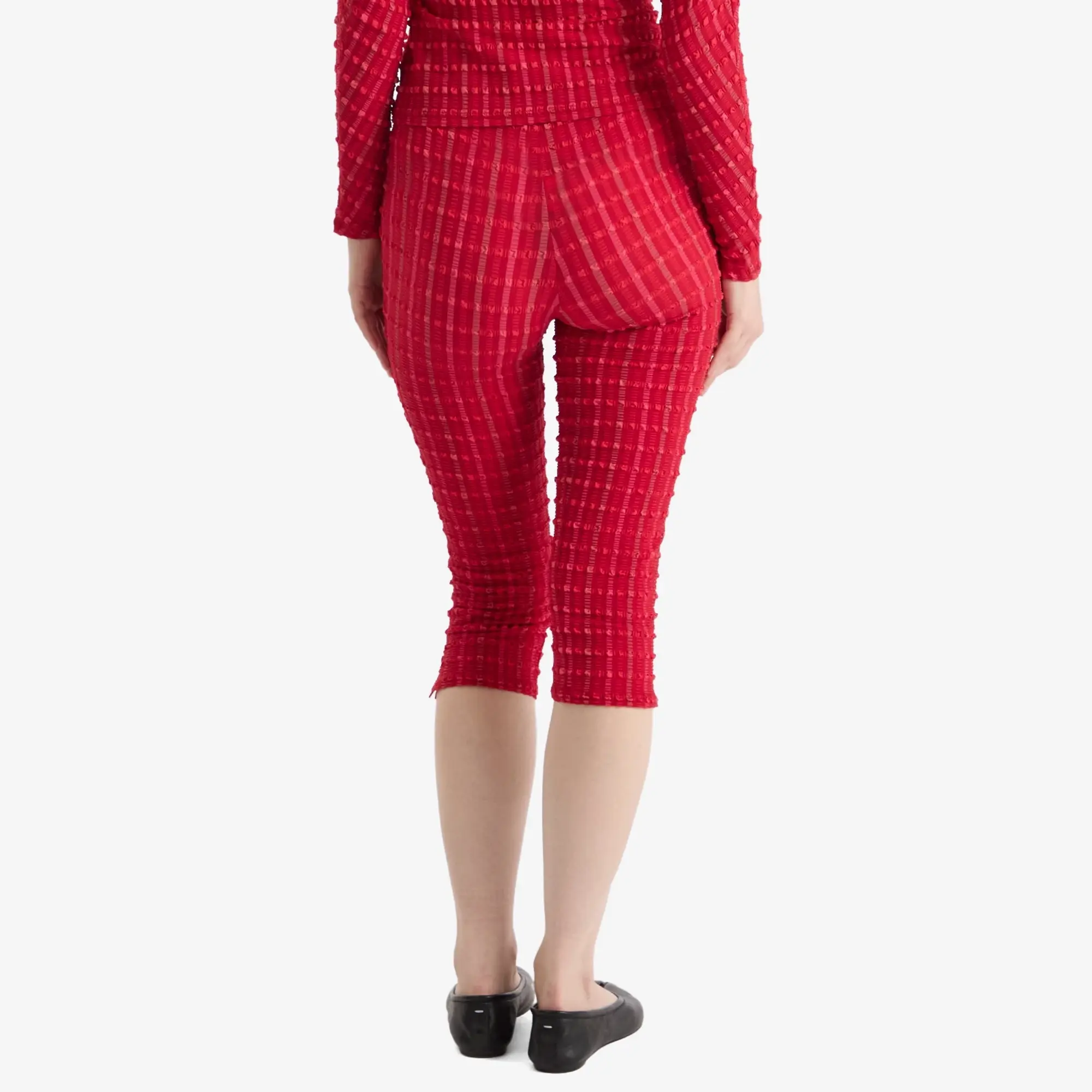 Peachy Den Women's Cindy Capris Lipstick