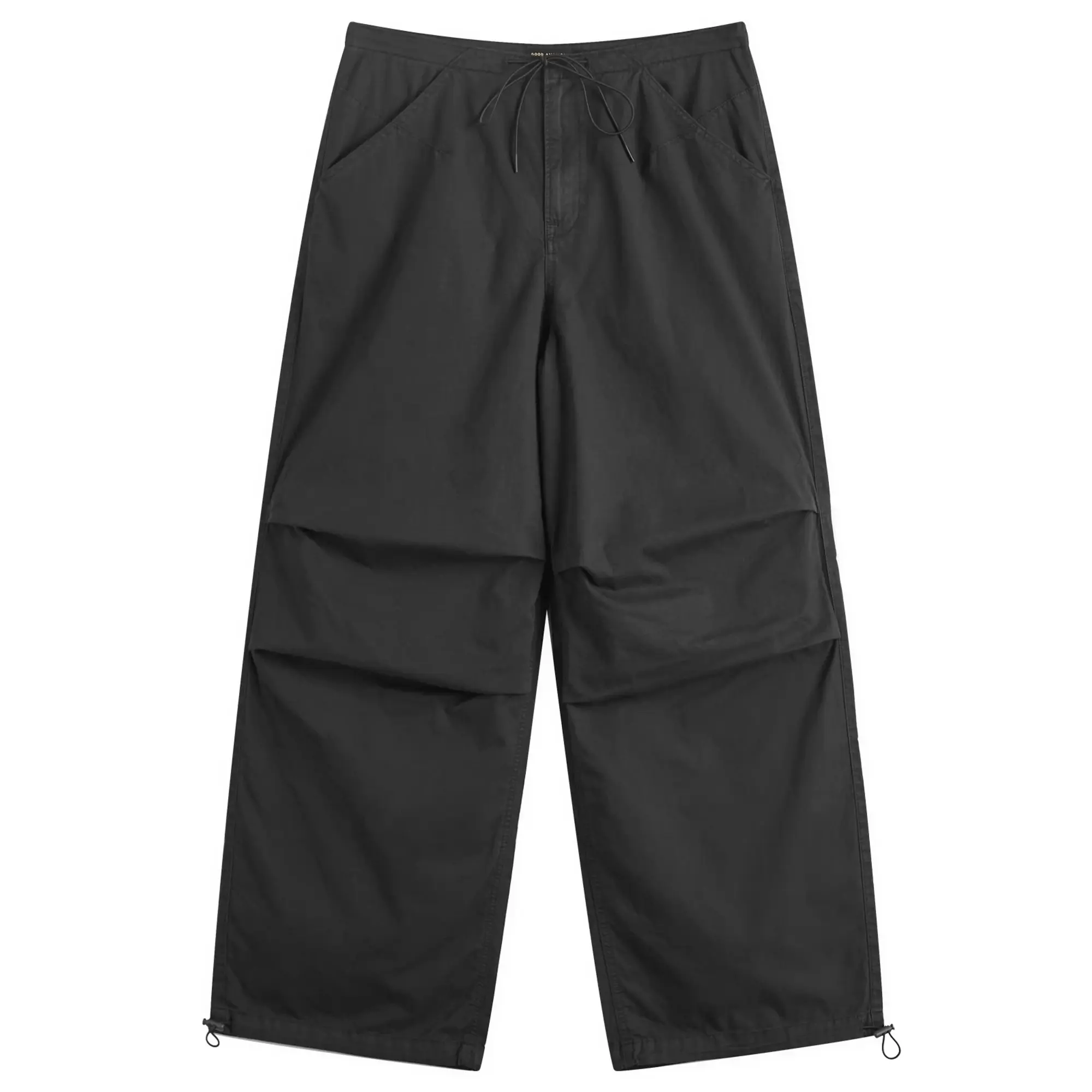 Good American Women's Parachute Pants Black
