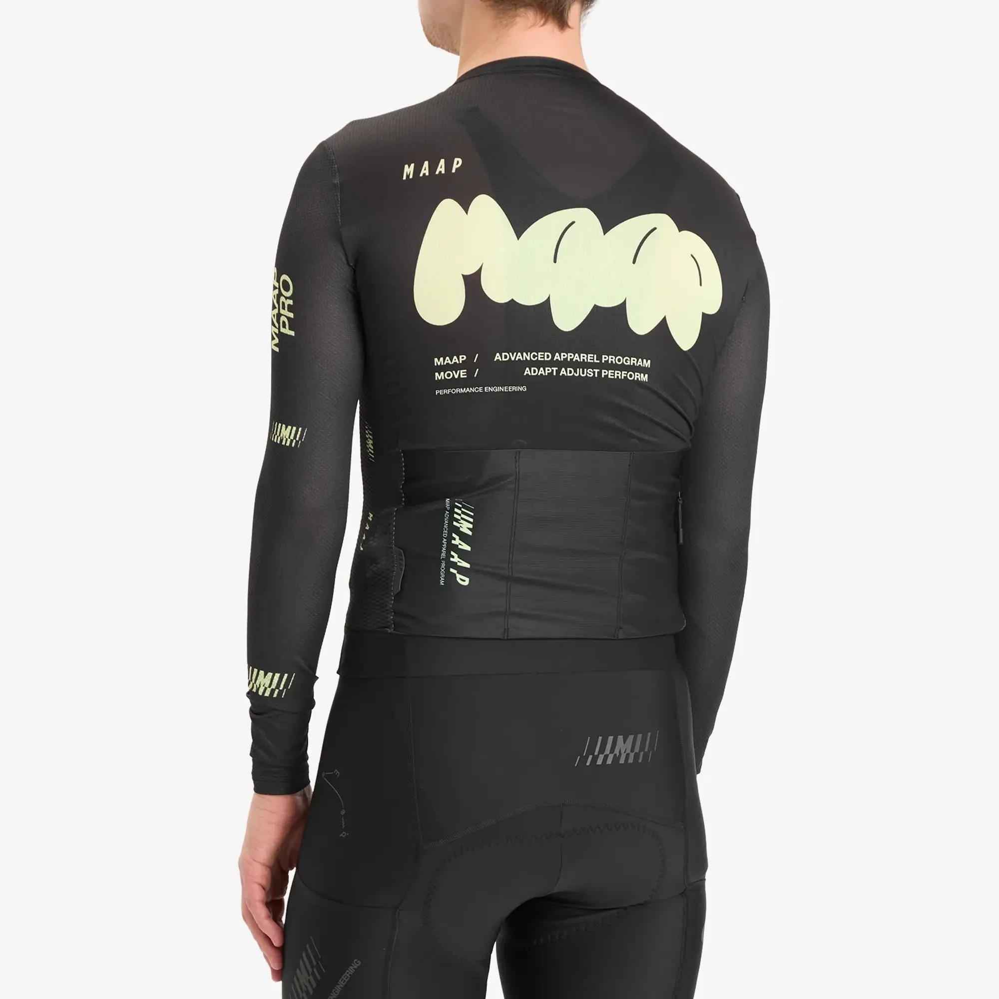 MAAP Men's Aerate Pro Air Long Sleeve Jersey 3.0 Black