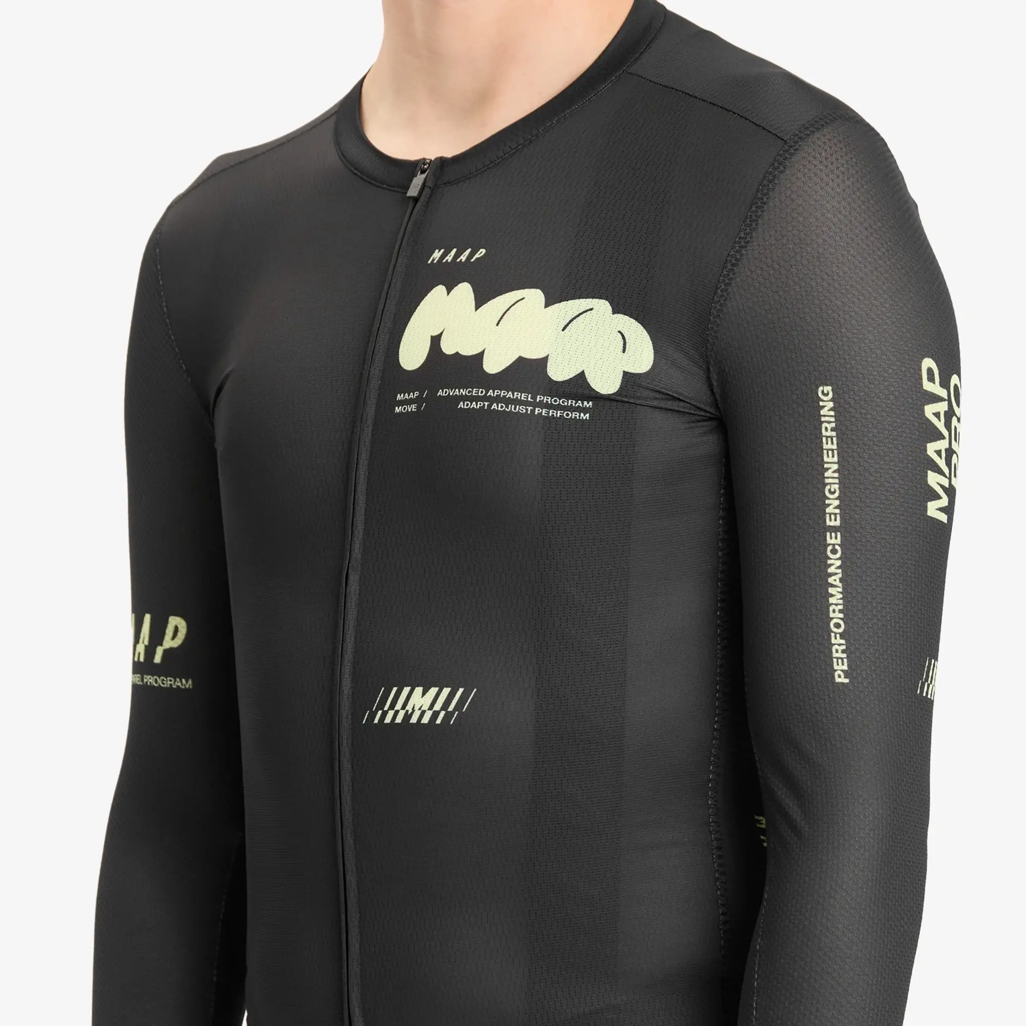 MAAP Men's Aerate Pro Air Long Sleeve Jersey 3.0 Black