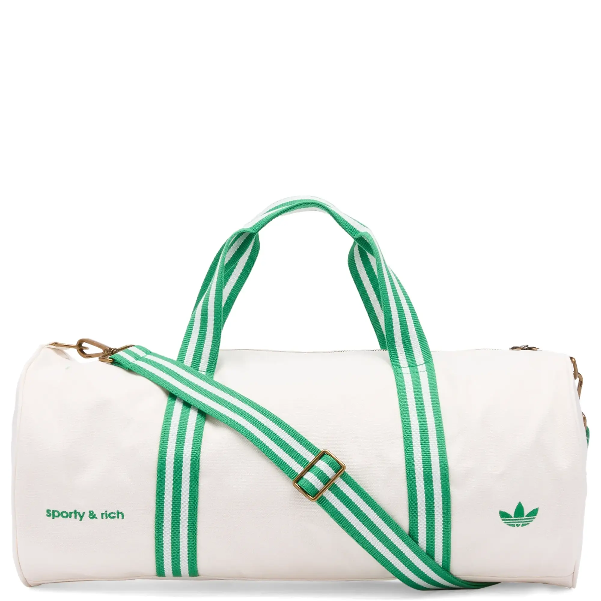 Adidas Women's x Sporty & Rich CANVAS BAG Off White