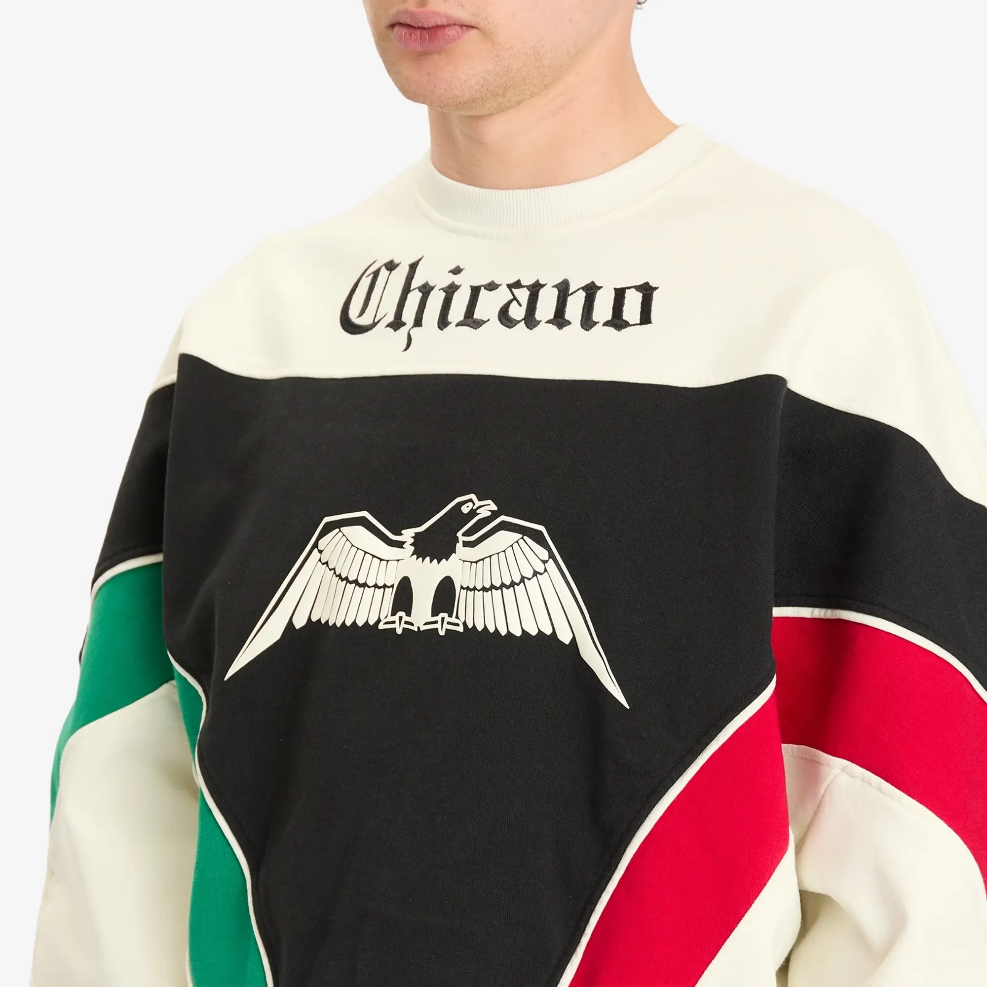 Adidas Men's x Willy Chavarria FLEECE CREWNECK Off White