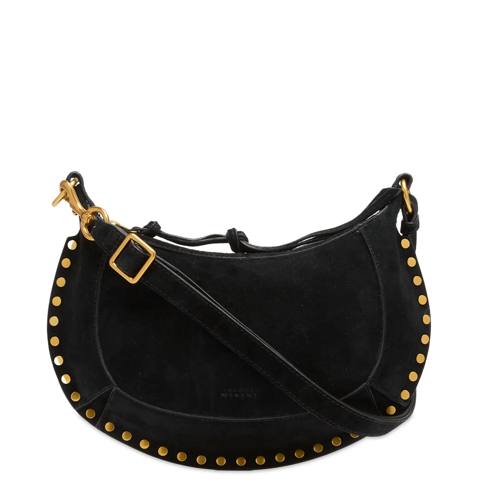 Isabel Marant Women's Oskan Moon Shoulder Bag Black