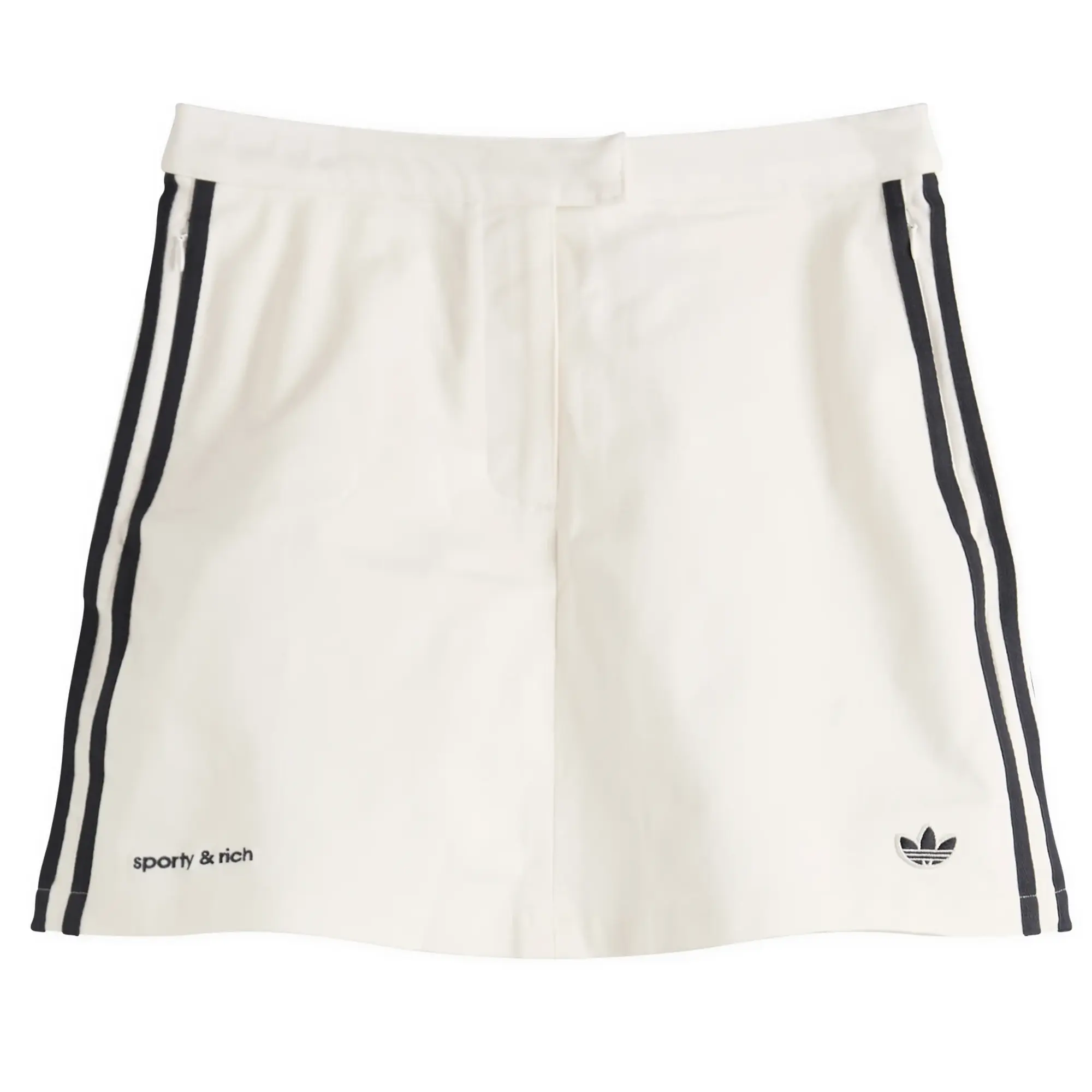 Adidas Women's x Sporty & Rich SKORT Core White/Night Navy
