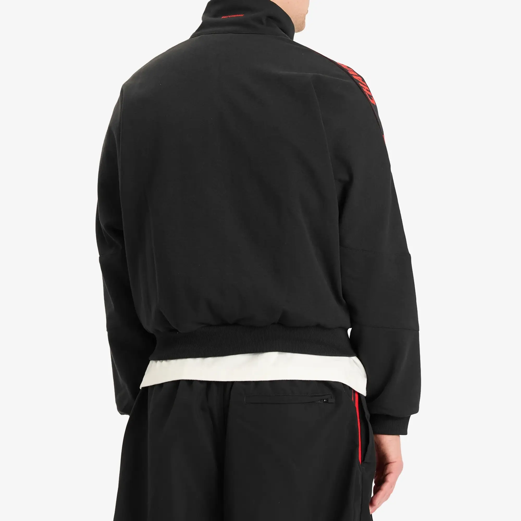 Adidas Men's x Willy Chavarria KNIT TRACKTOP Black