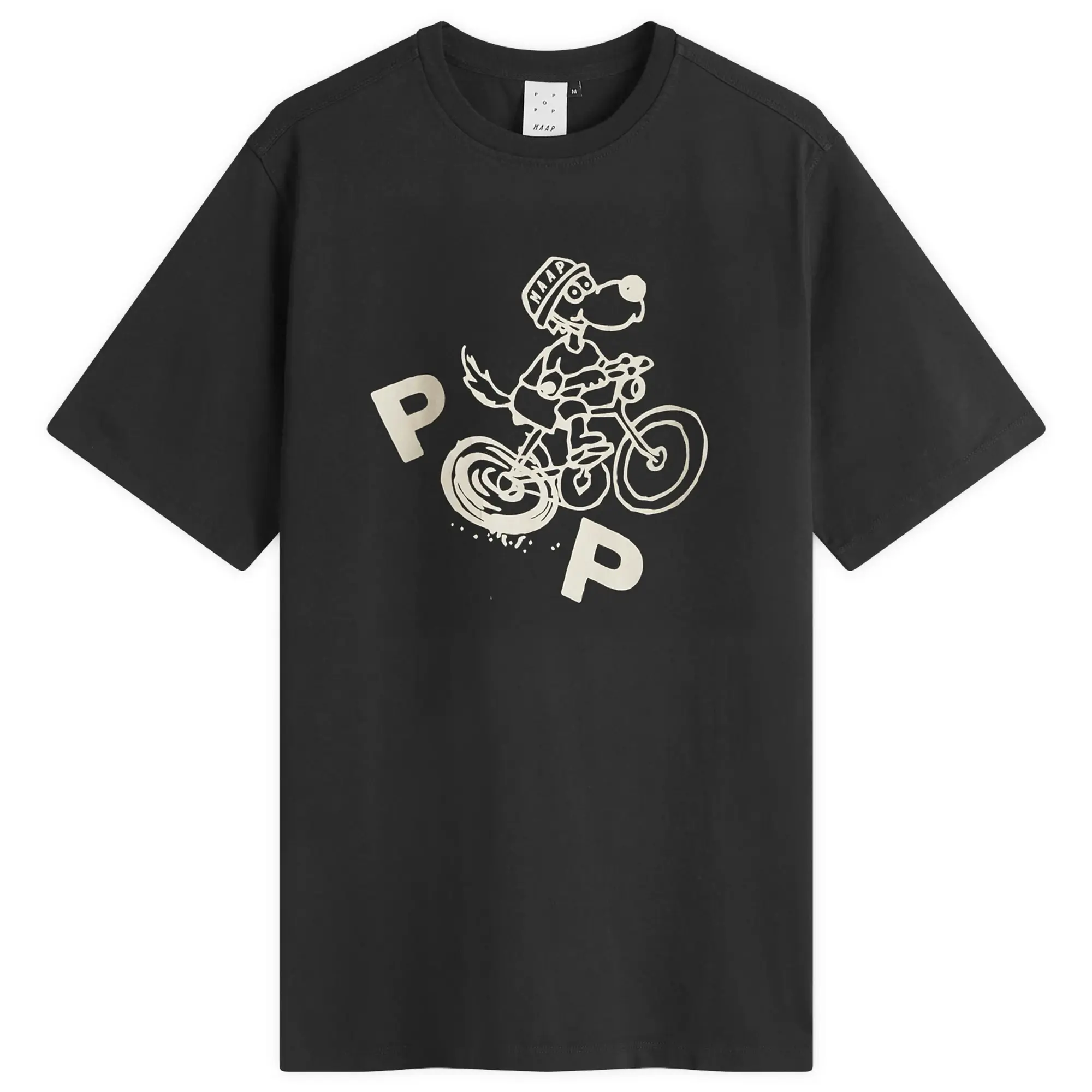 Pop Trading Company Men's x MAAP T-Shirt Black