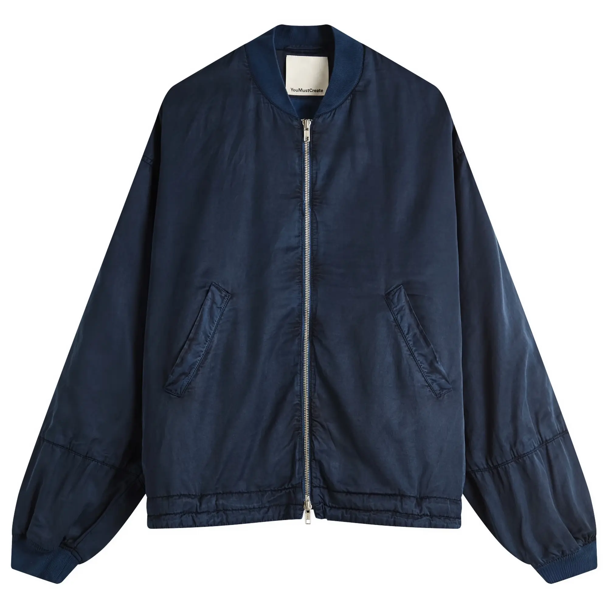 YMC Women's Basement Bomber Jacket Navy
