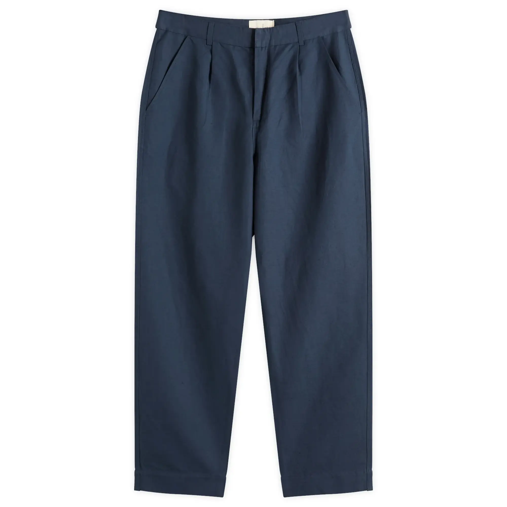 Folk Men's Signal Pant Navy Linen