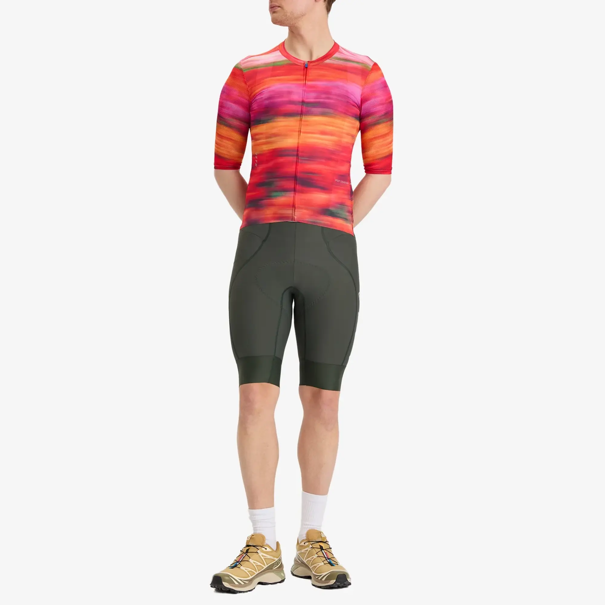 MAAP Men's x Pop Trading Company Evo Team Bib Forest