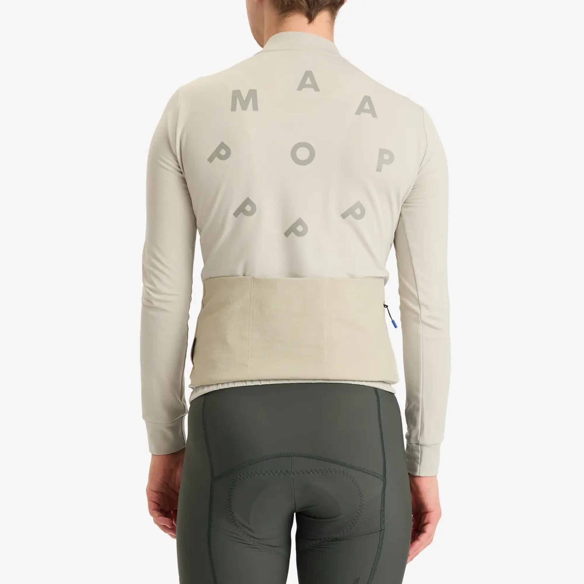 MAAP Men's x Pop Trading Company Long Sleeve Jersey Fog