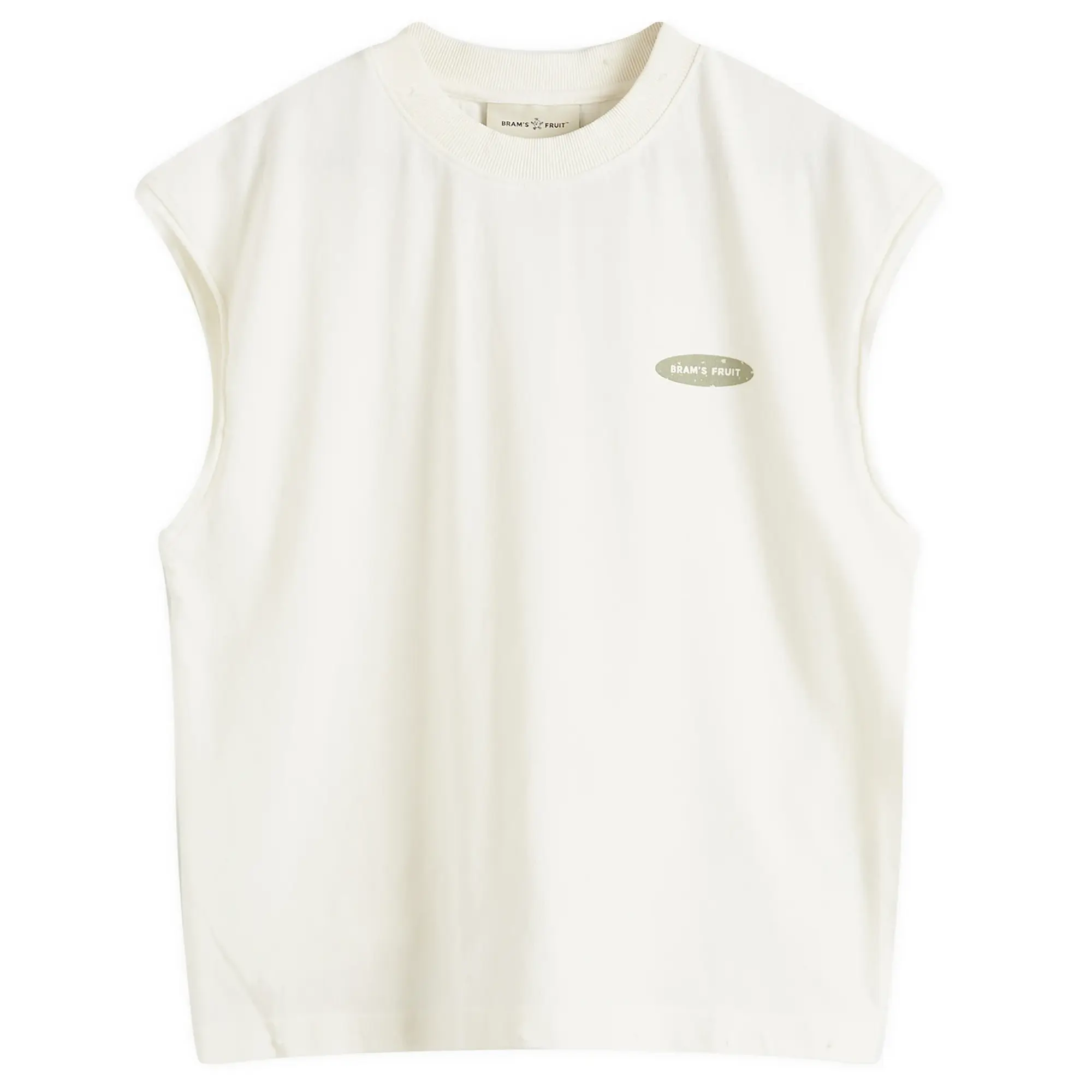 Bram's Fruit Men's F*ck Off Distressed T-Shirt White