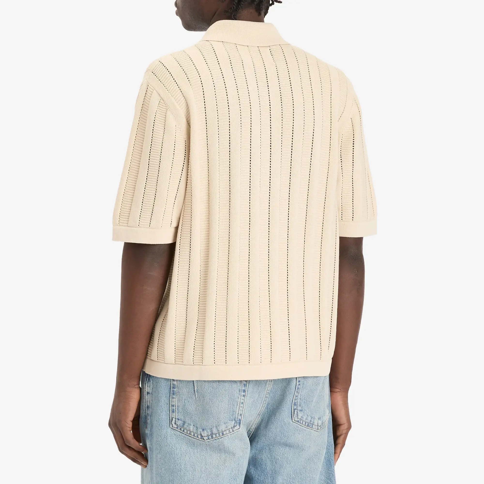 Corridor Men's Acid Wash Knit Shirt Neutrals