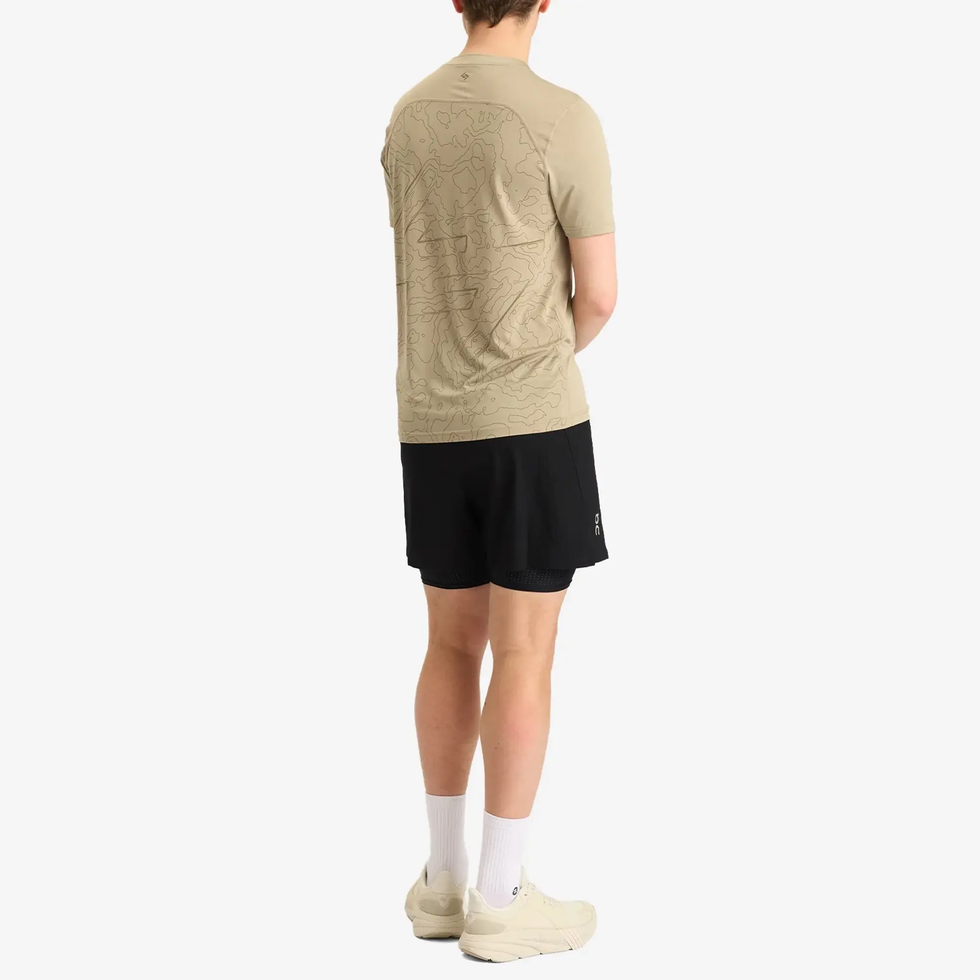 Represent Men's 247 Contour Run T-Shirt Pebble
