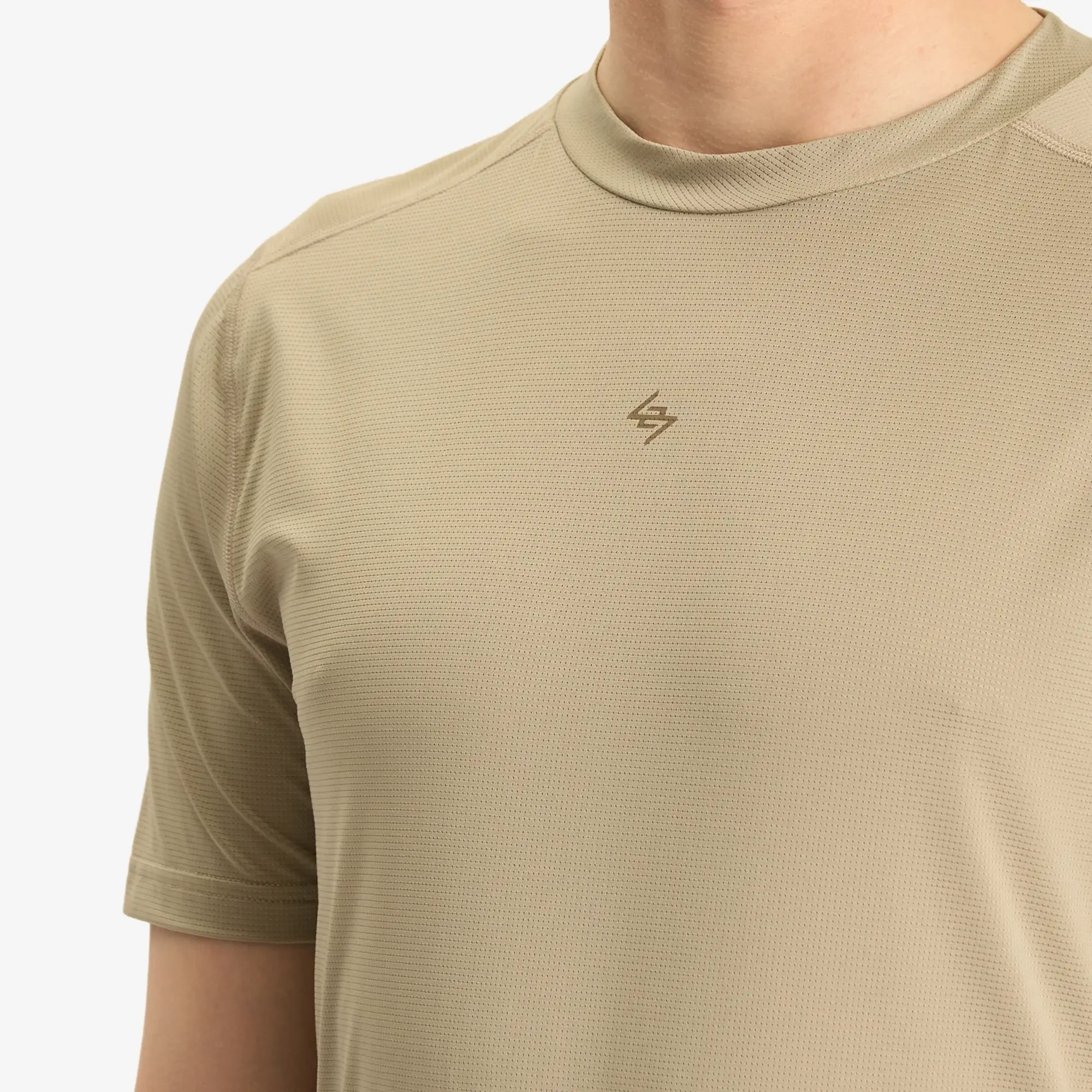 Represent Men's 247 Contour Run T-Shirt Pebble