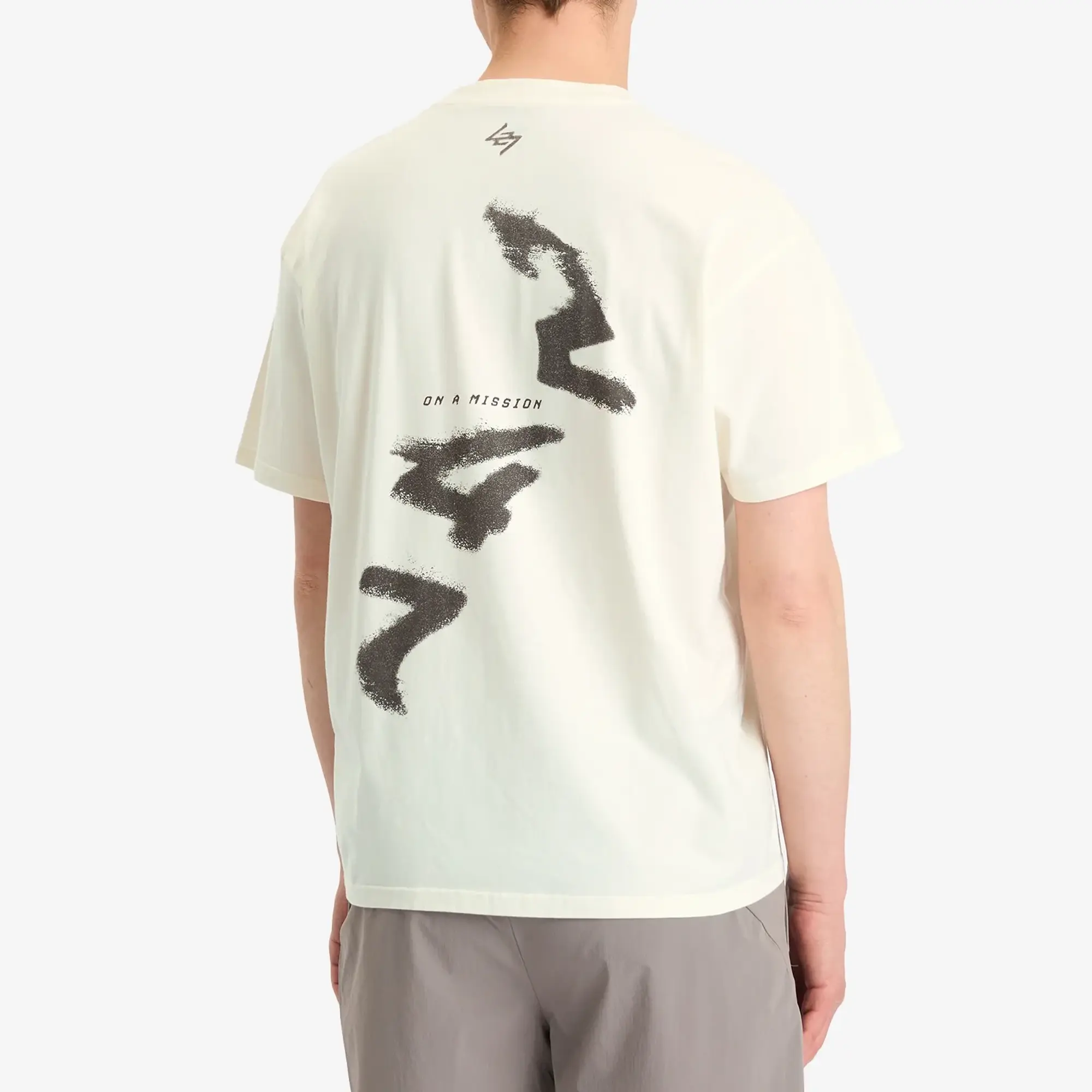 Represent Men's 247 Motion Oversized T-Shirt Flat White