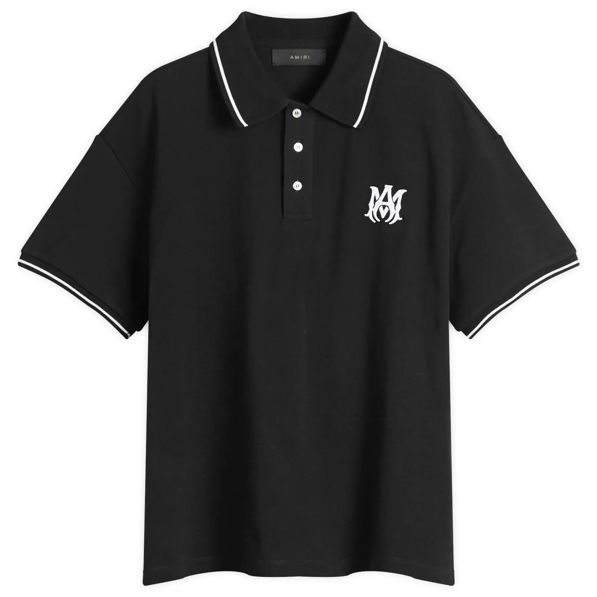AMIRI Men's MA Core Logo Polo Black
