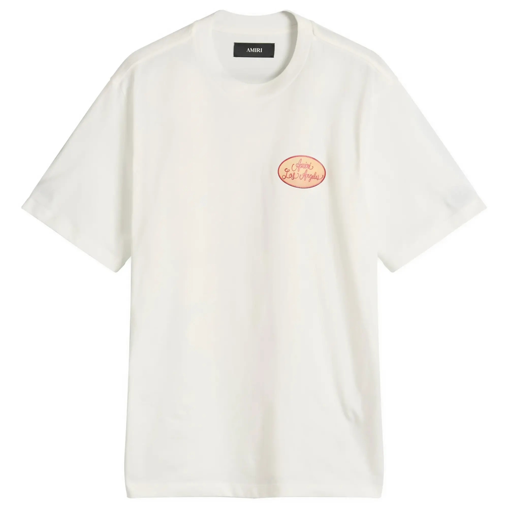 AMIRI Men's Station Patch Tee Ivory