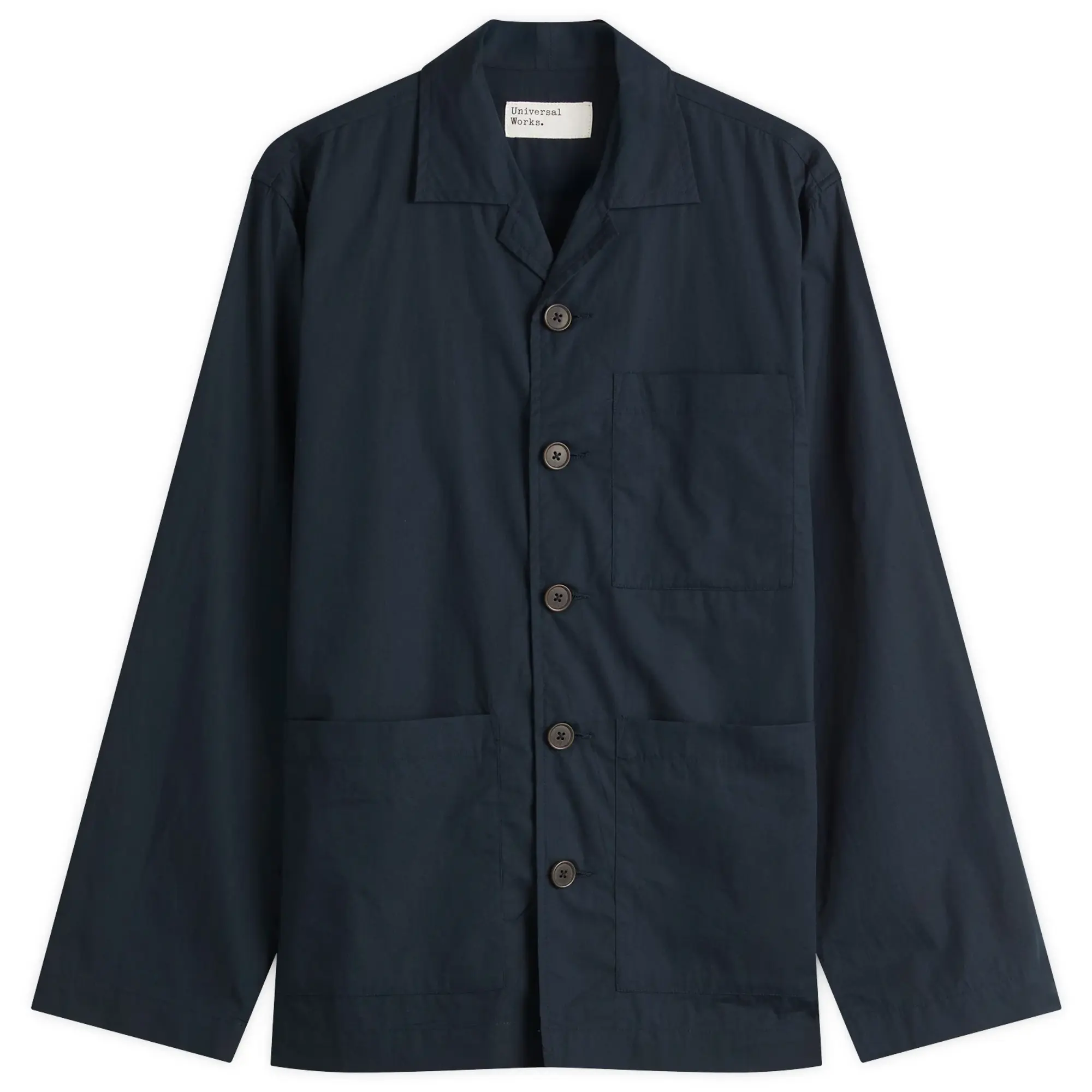 Universal Works Men's Broad Cloth Cancun Jacket Navy