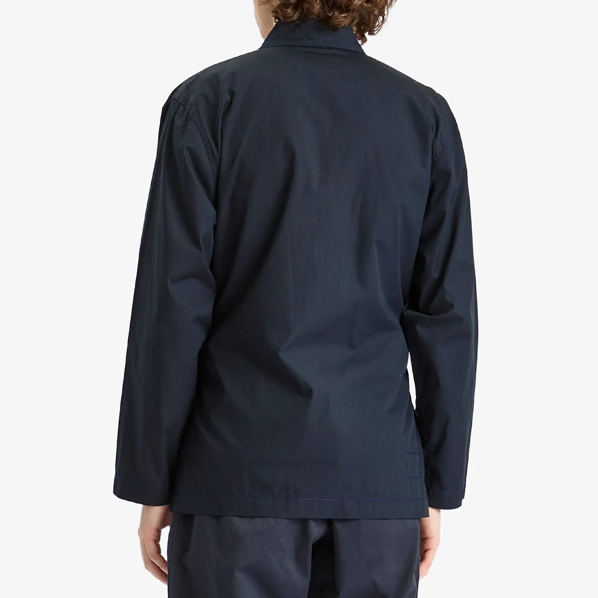 Universal Works Men's Broad Cloth Osaka Work Jacket Navy