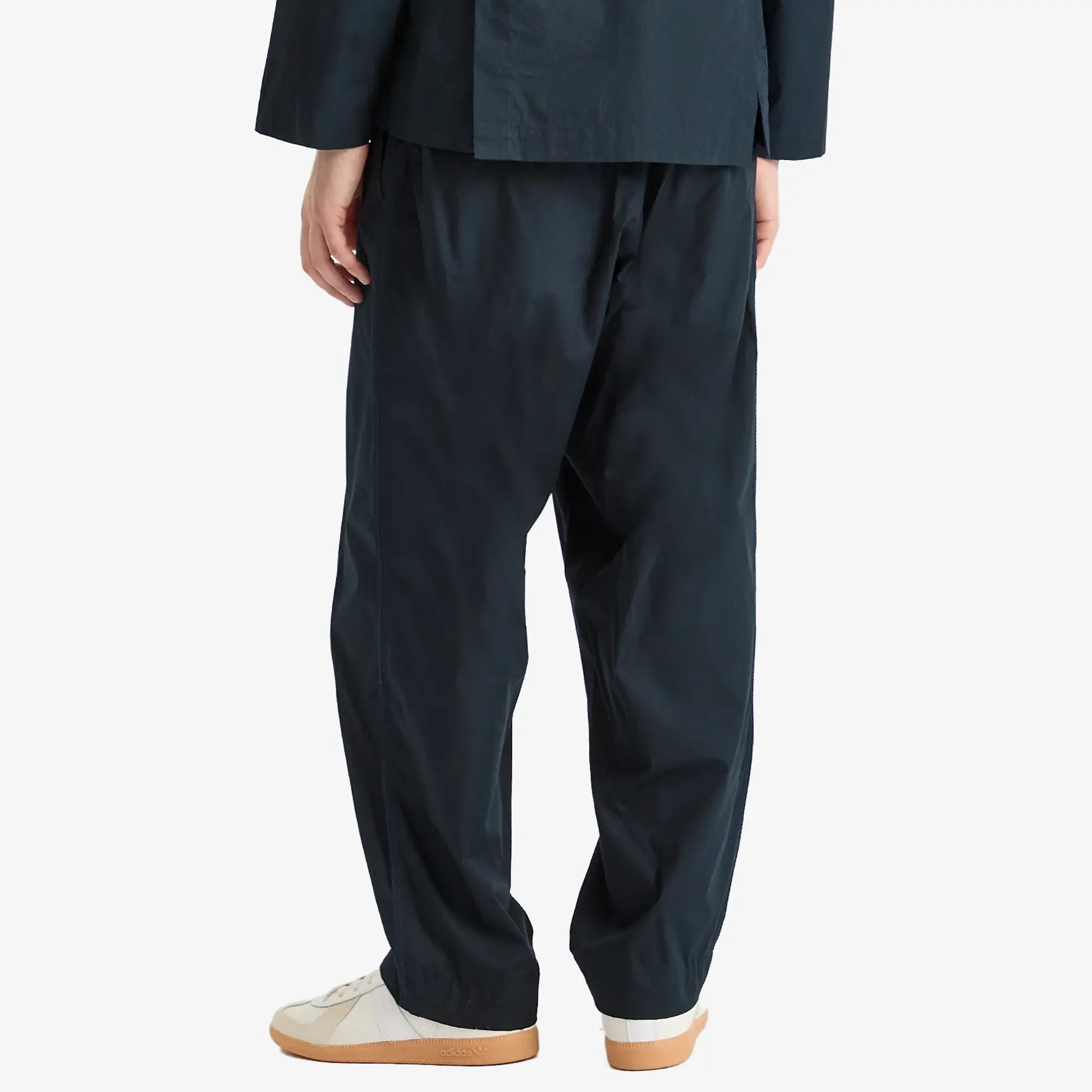 Universal Works Men's Broad Cloth Oxford Pant Navy