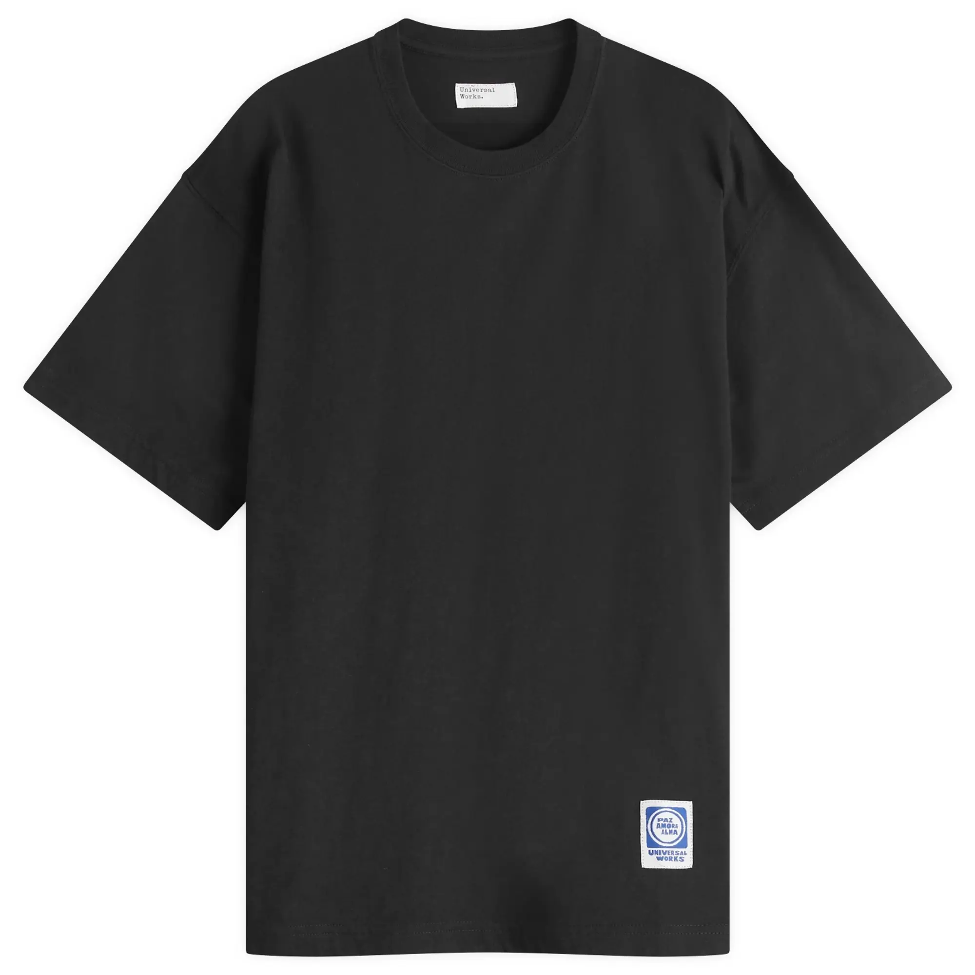 Universal Works Men's Loose T-Shirt Black