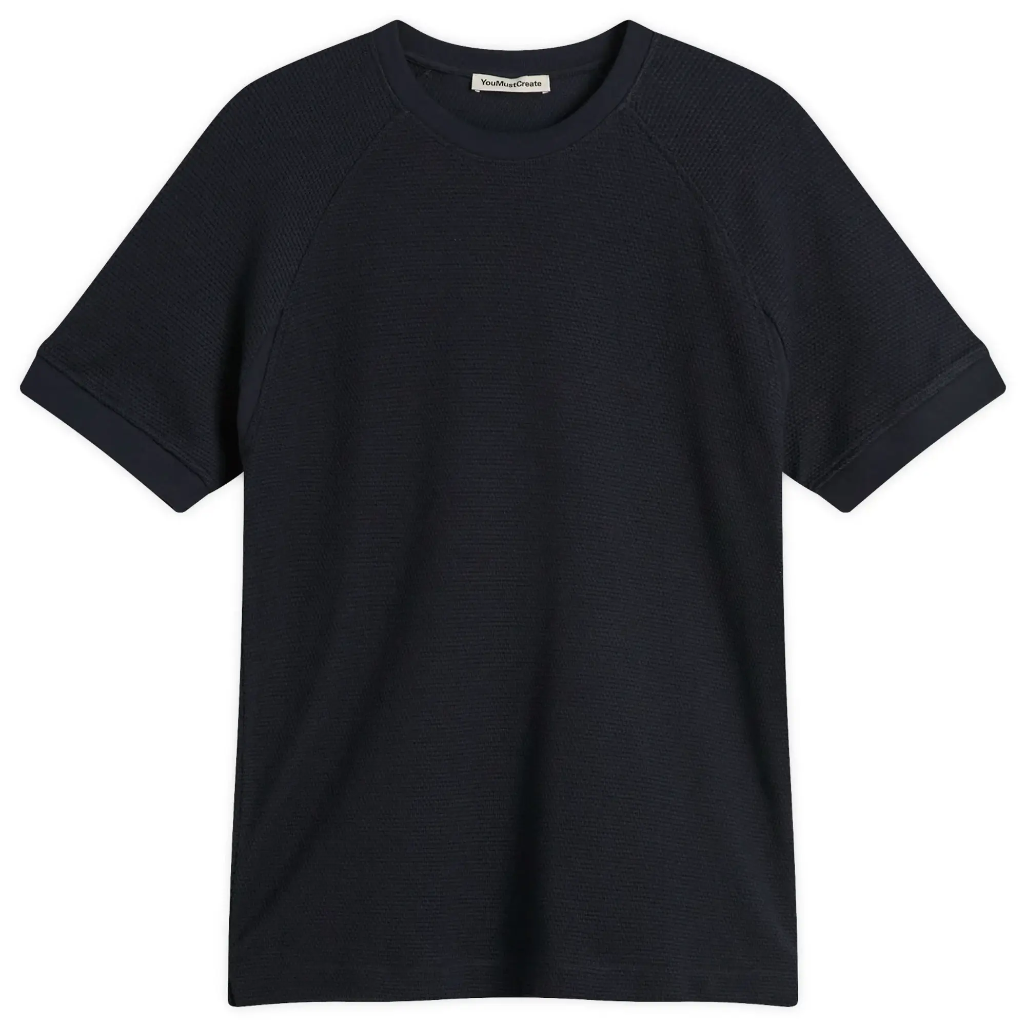 YMC Men's Marquee Waffle T-Shirt Navy