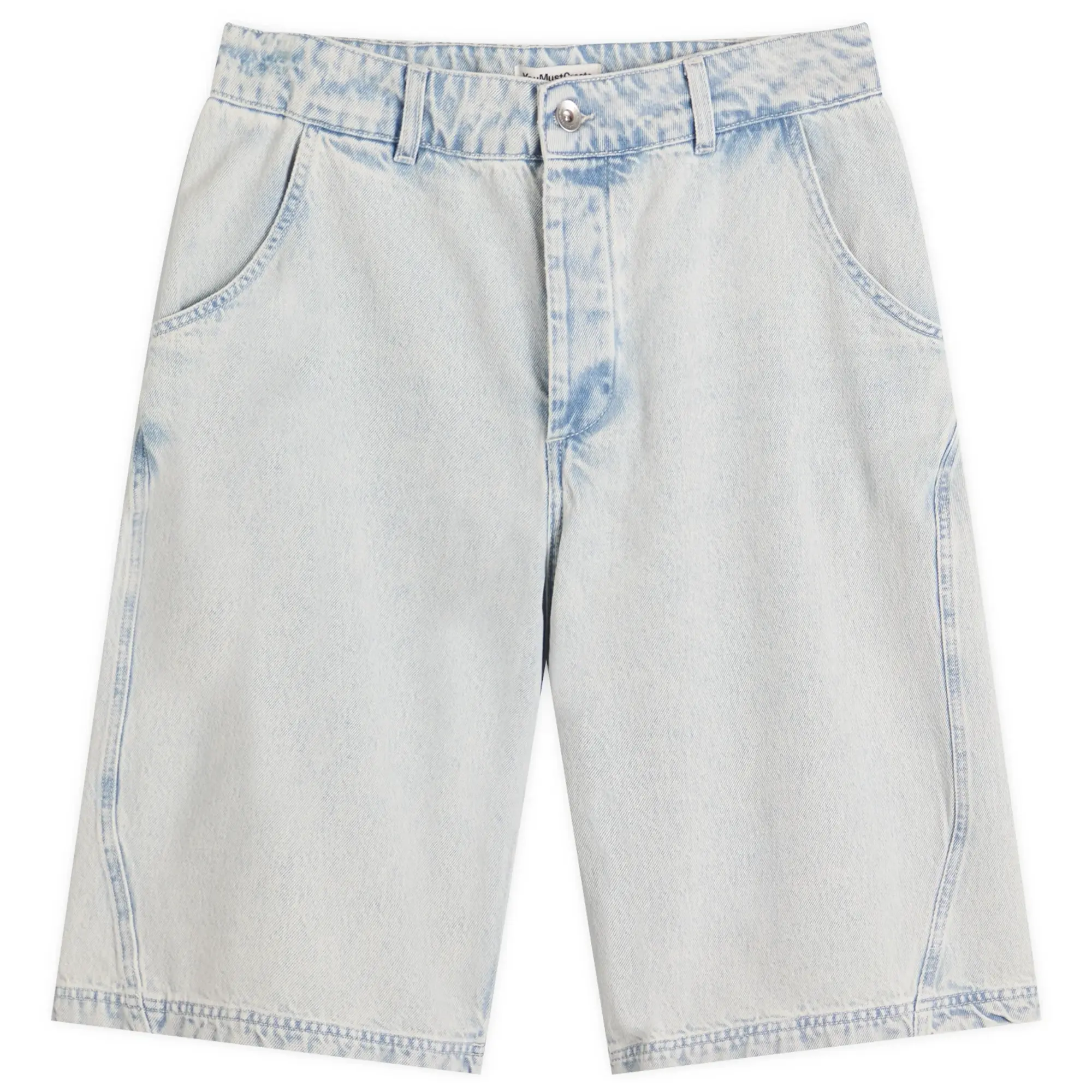 YMC Men's Twisted Denim Short Indigo