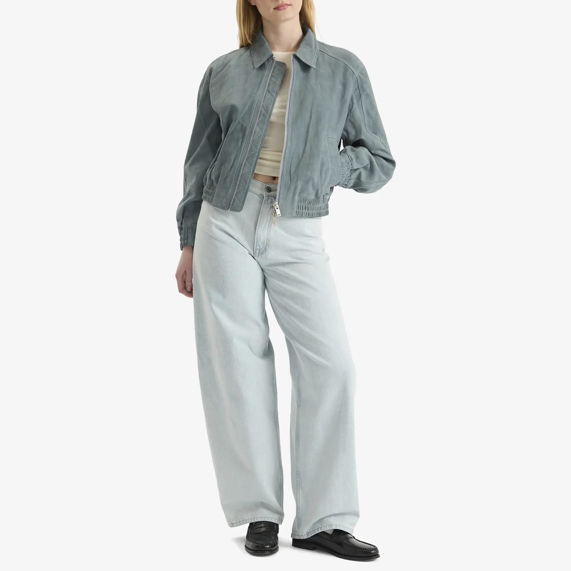Samsøe Samsøe Women's Sasaffy Bomber Jacket Surf Spray