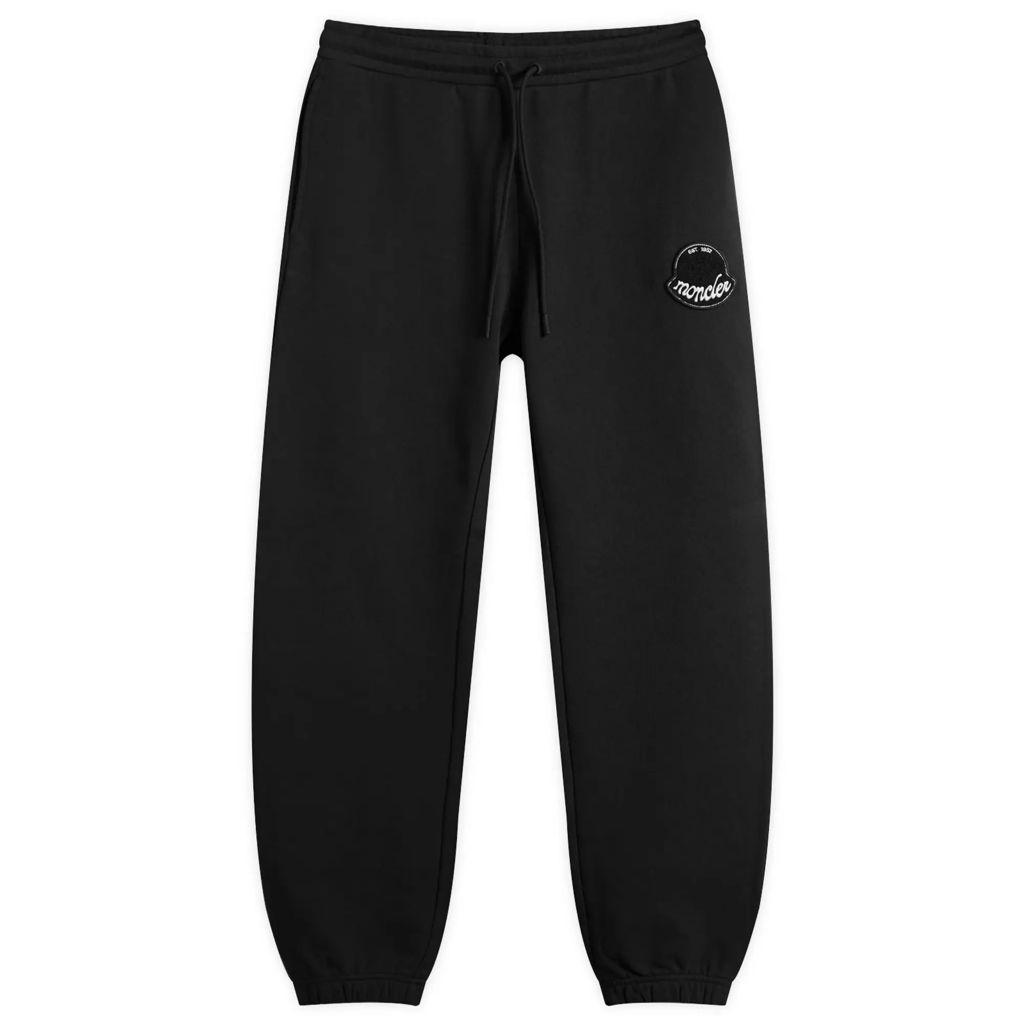 Moncler Men's Logo Sweatpants Black