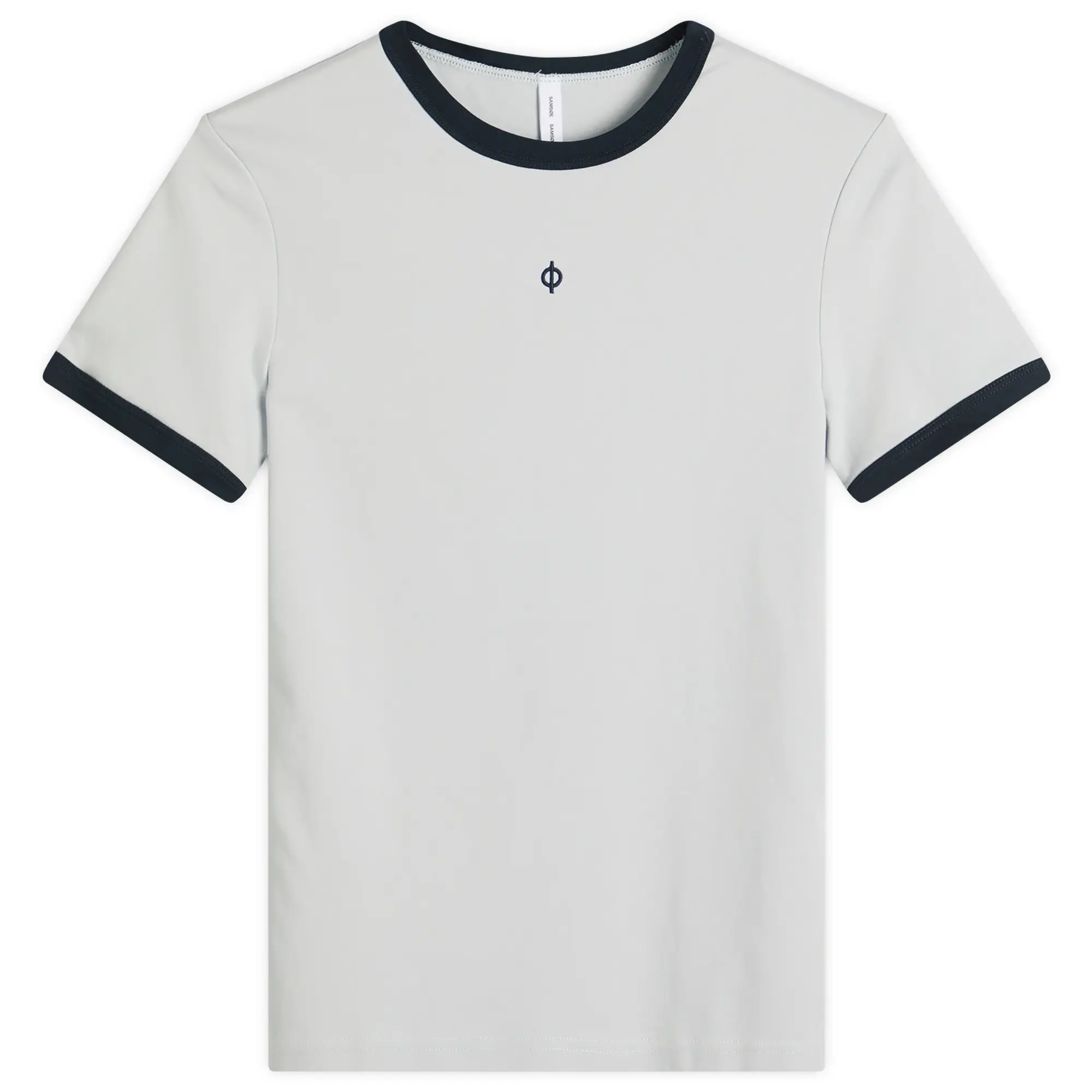 Samsøe Samsøe Women's Sabond Short Sleeve T-Shirt Gray Dawn