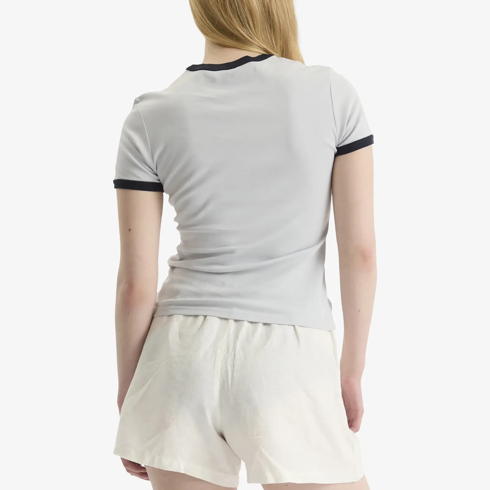 Samsøe Samsøe Women's Sabond Short Sleeve T-Shirt Gray Dawn