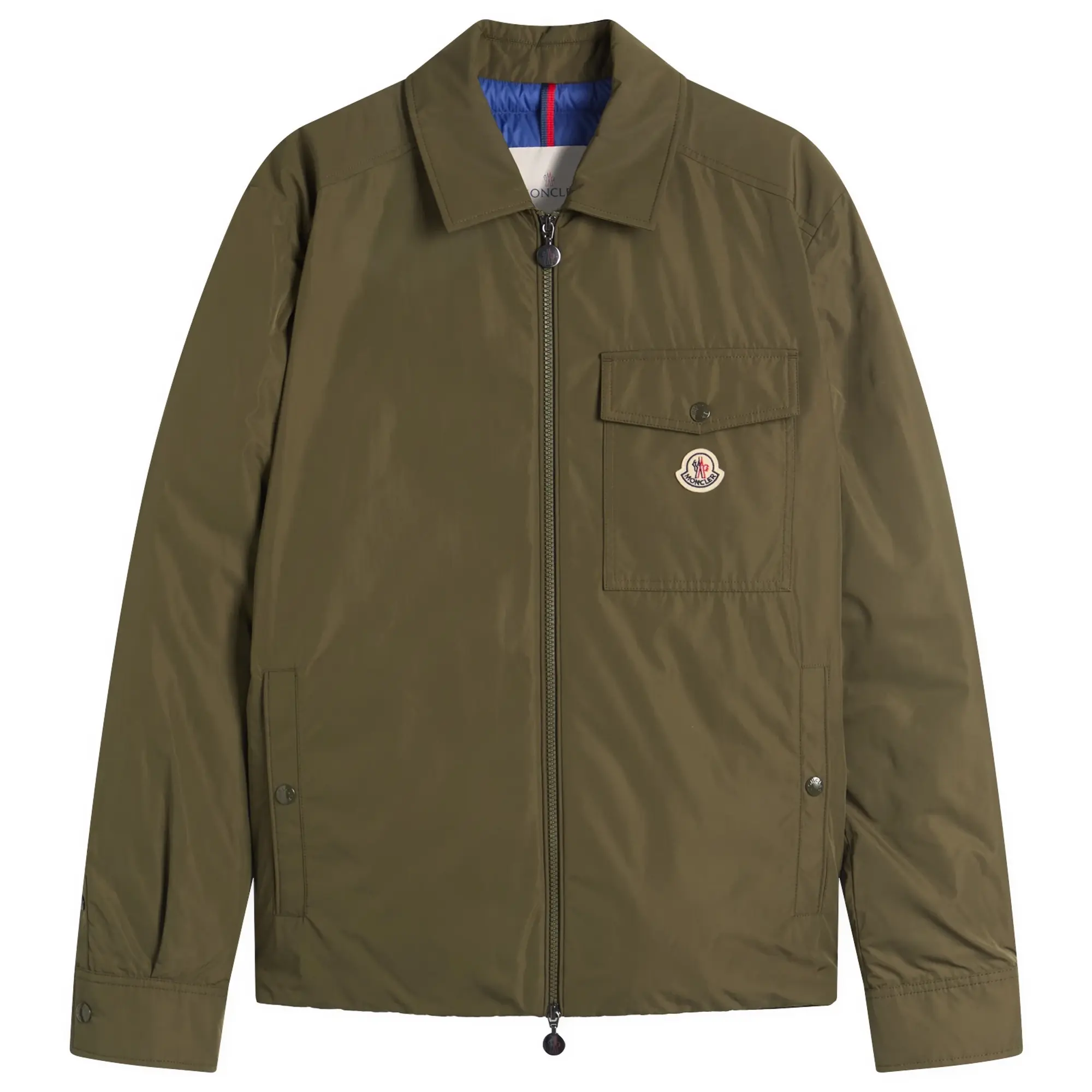 Moncler Men's Vigeon Shirt Jacket Green