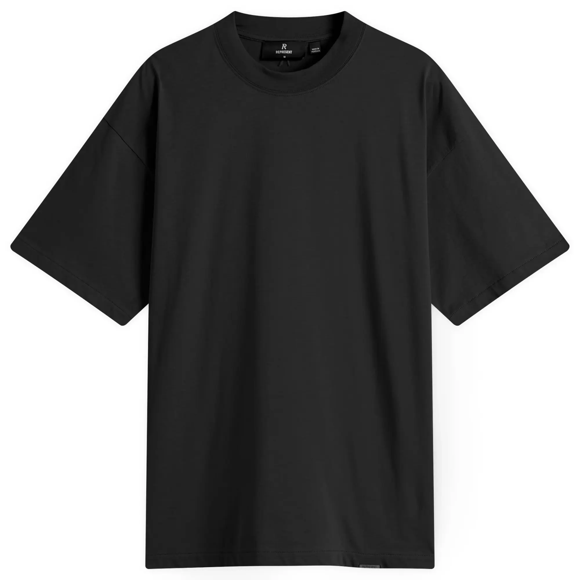 Represent Men's Initial Oversized T-Shirt Black