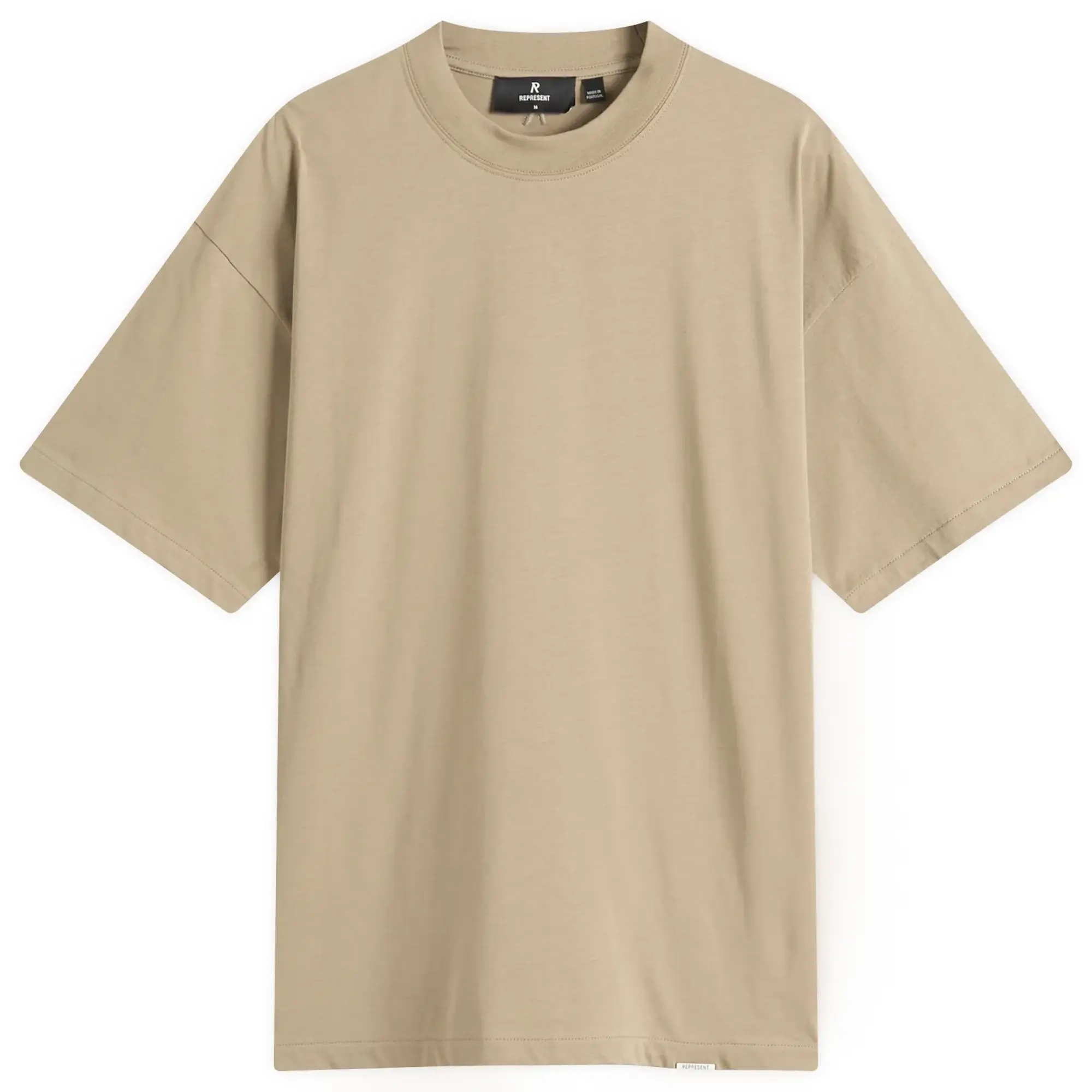 Represent Men's Initial Oversized T-Shirt Dune