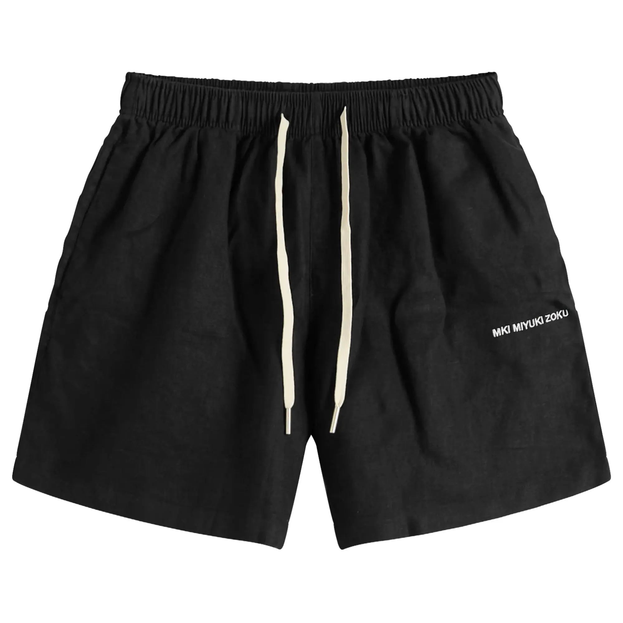 MKI Men's Linen Shorts Black