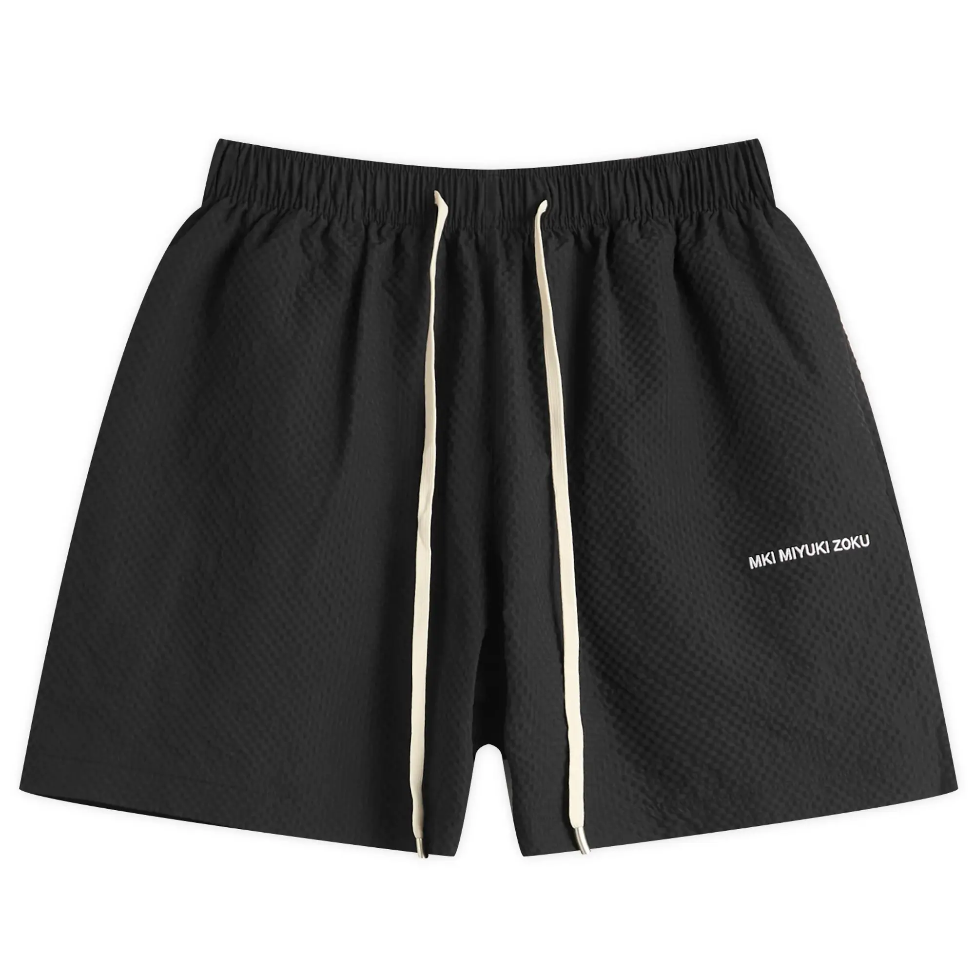 MKI Men's Seersucker Shorts Black