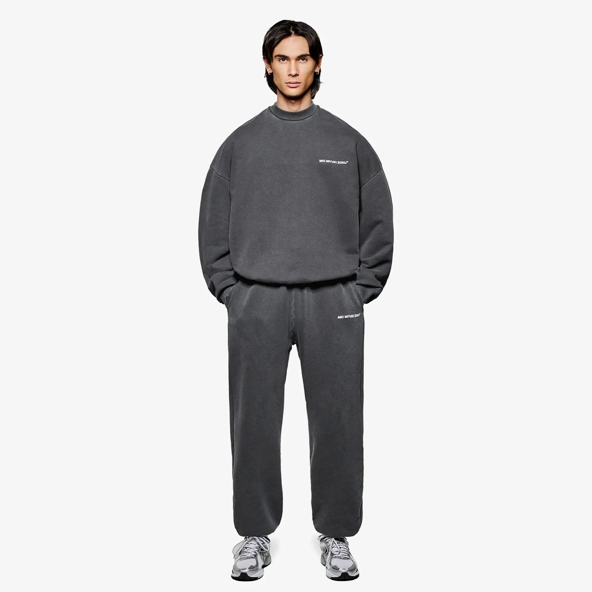 MKI Men's Uniform Crew Sweatshirt Pigment Black