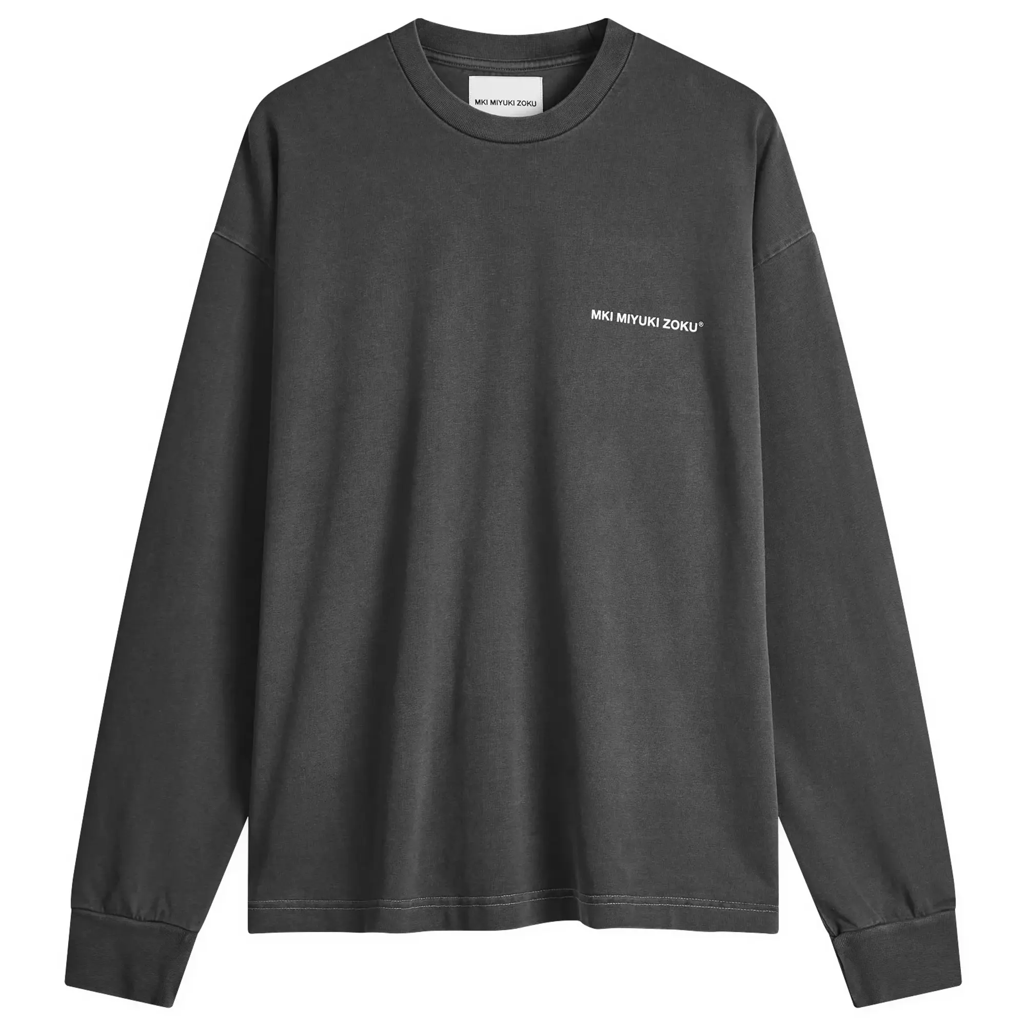 MKI Men's Uniform Long Sleeve T-Shirt Pigment Black