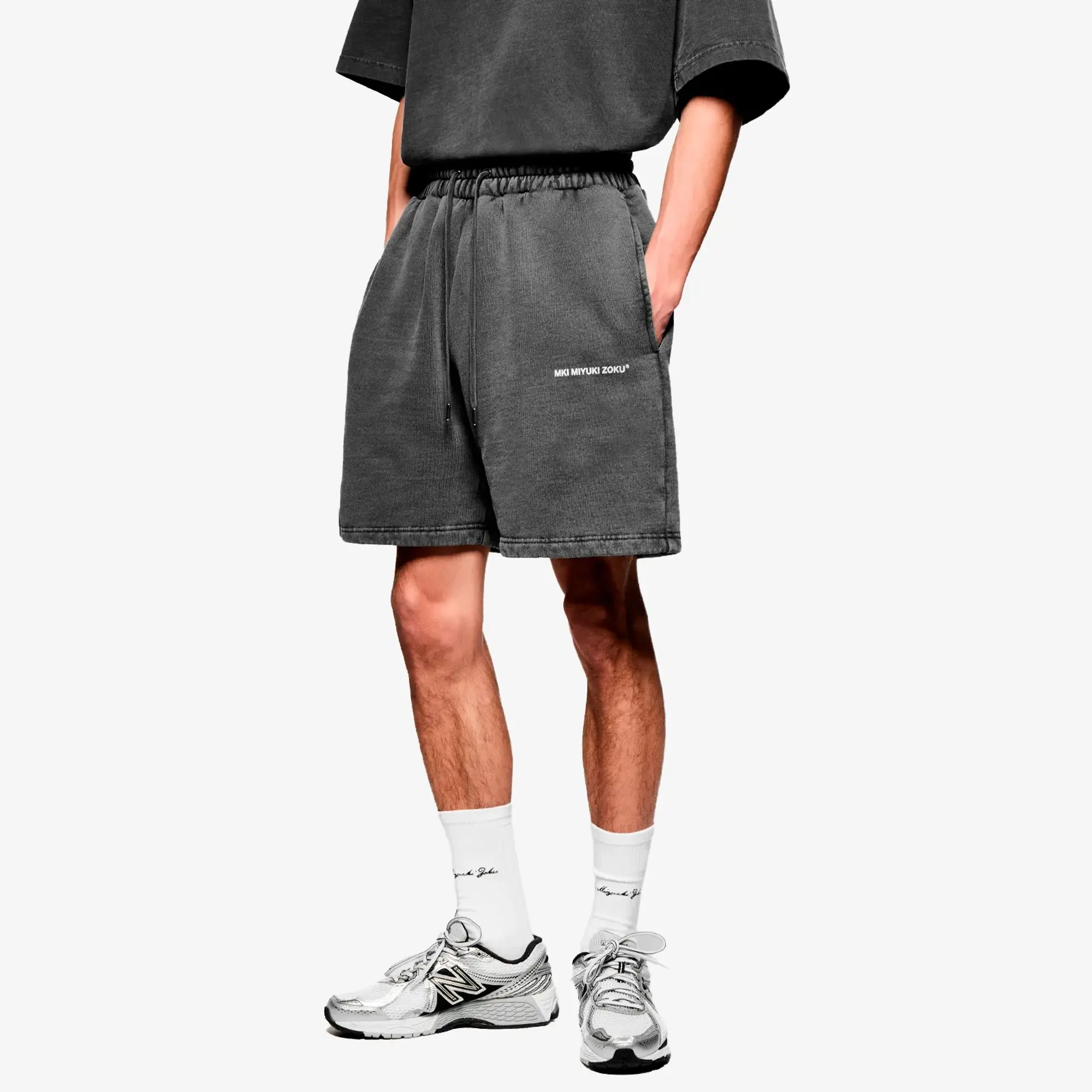 MKI Men's Uniform Sweat Shorts Pigment Black