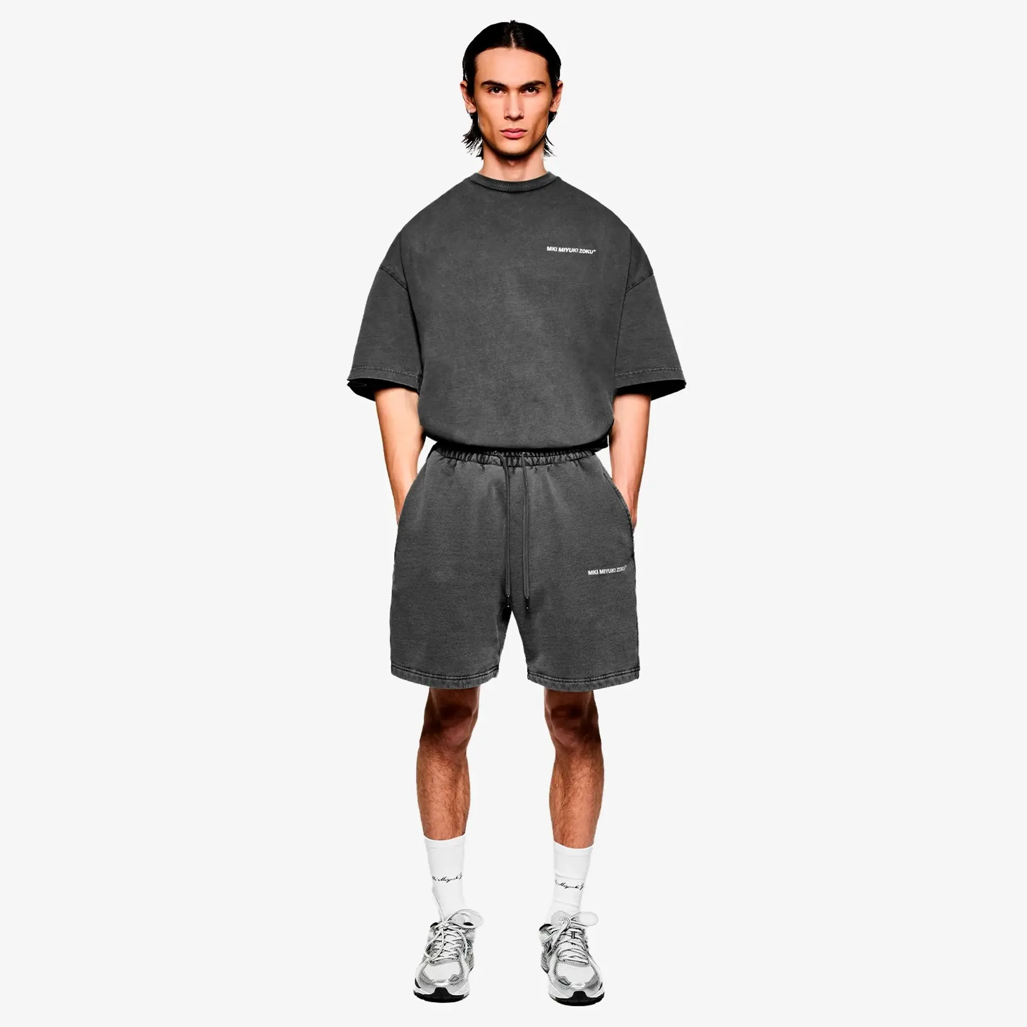 MKI Men's Uniform Sweat Shorts Pigment Black