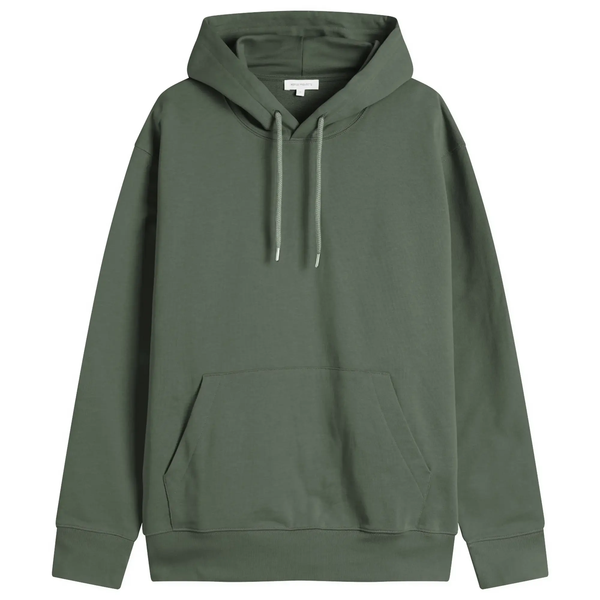 Norse Projects Men's Standard Hoodie Aluminum Petrol
