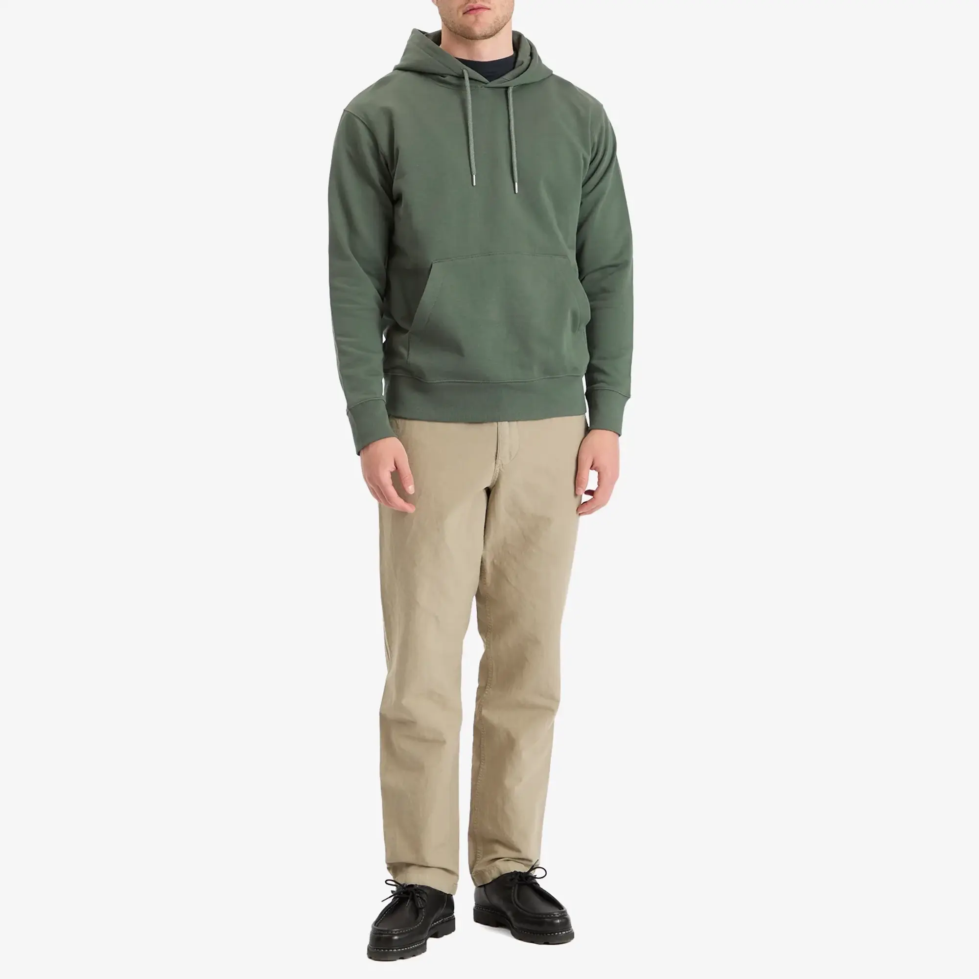 Norse Projects Men's Standard Hoodie Aluminum Petrol