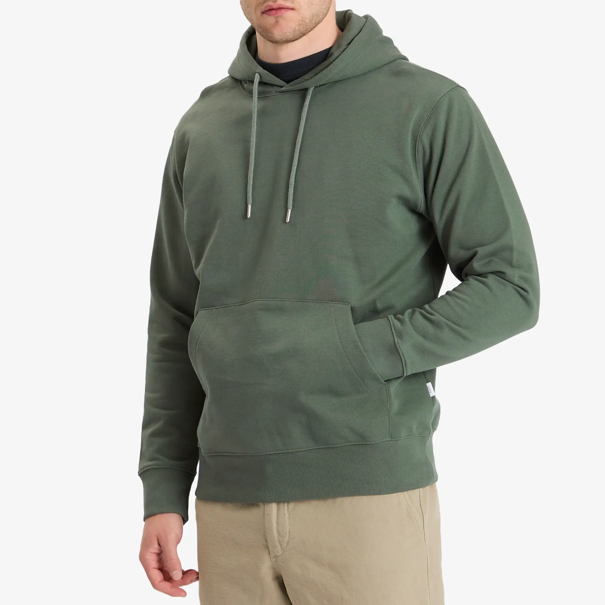 Norse Projects Men's Standard Hoodie Aluminum Petrol