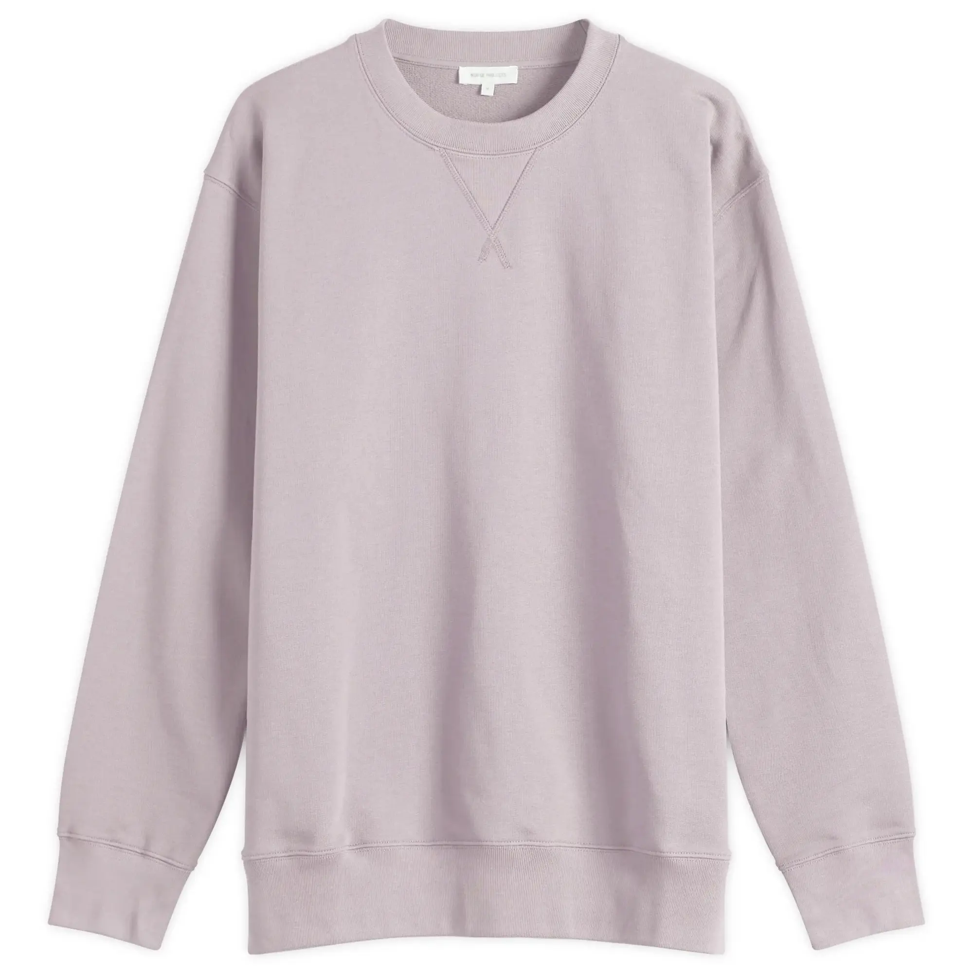 Norse Projects Men's Standard Crew Sweatshirt Crocus Purple