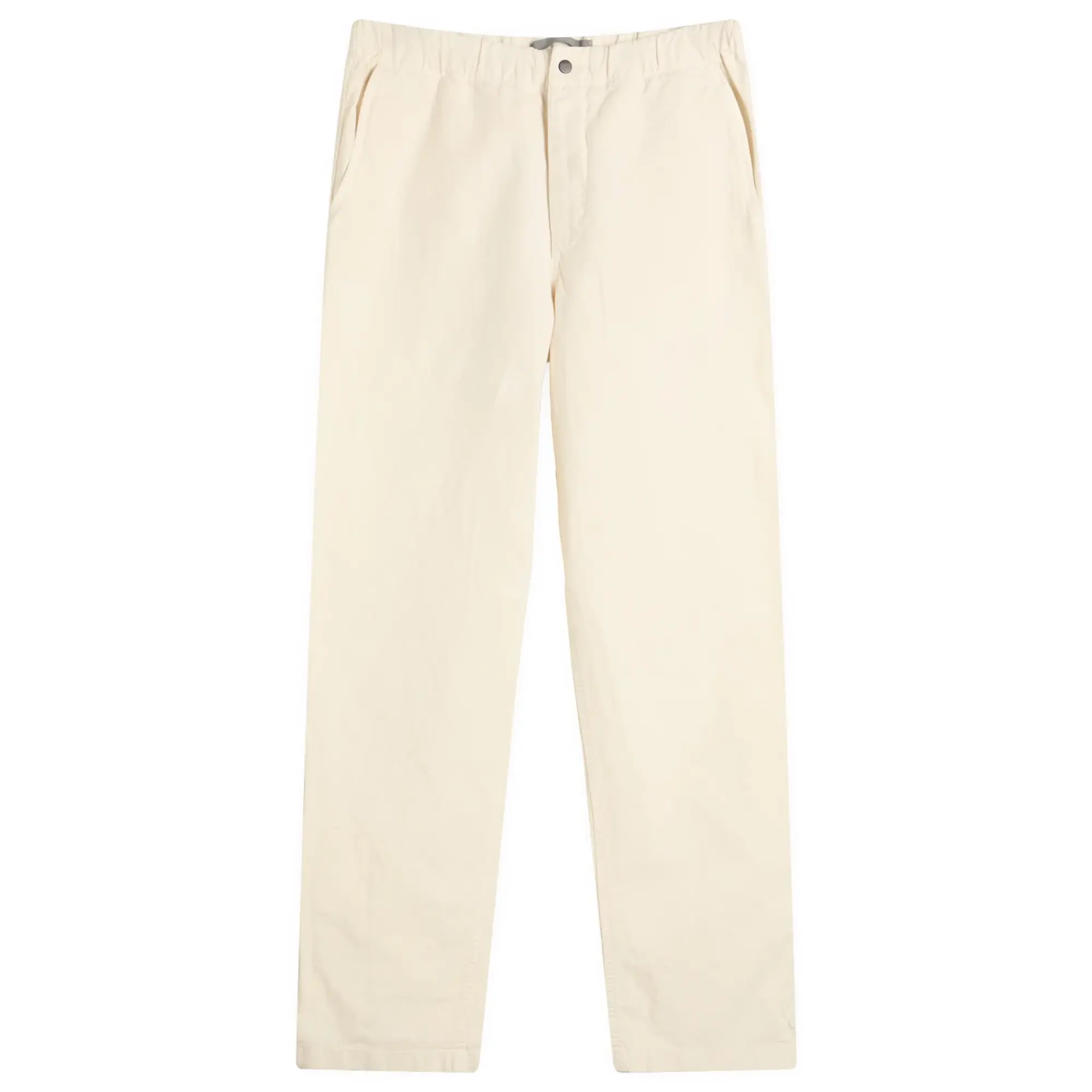 Norse Projects Men's Ezra Relaxed Cotton Linen Trousers Kit White