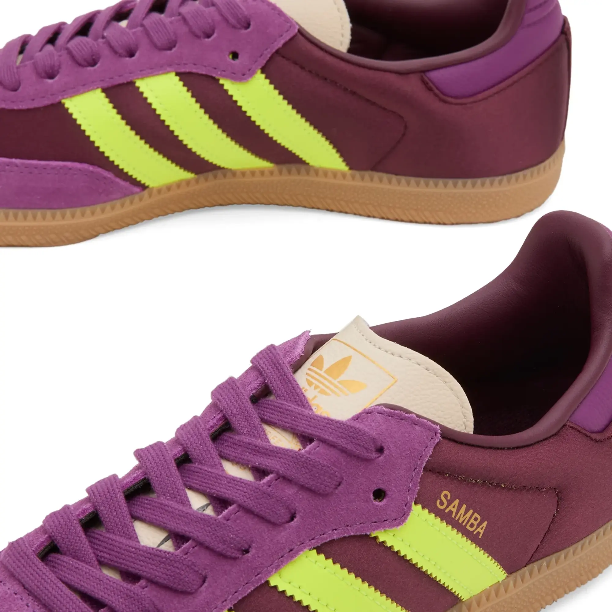 Adidas Women's Samba OG W Maroon/Rich Mauve