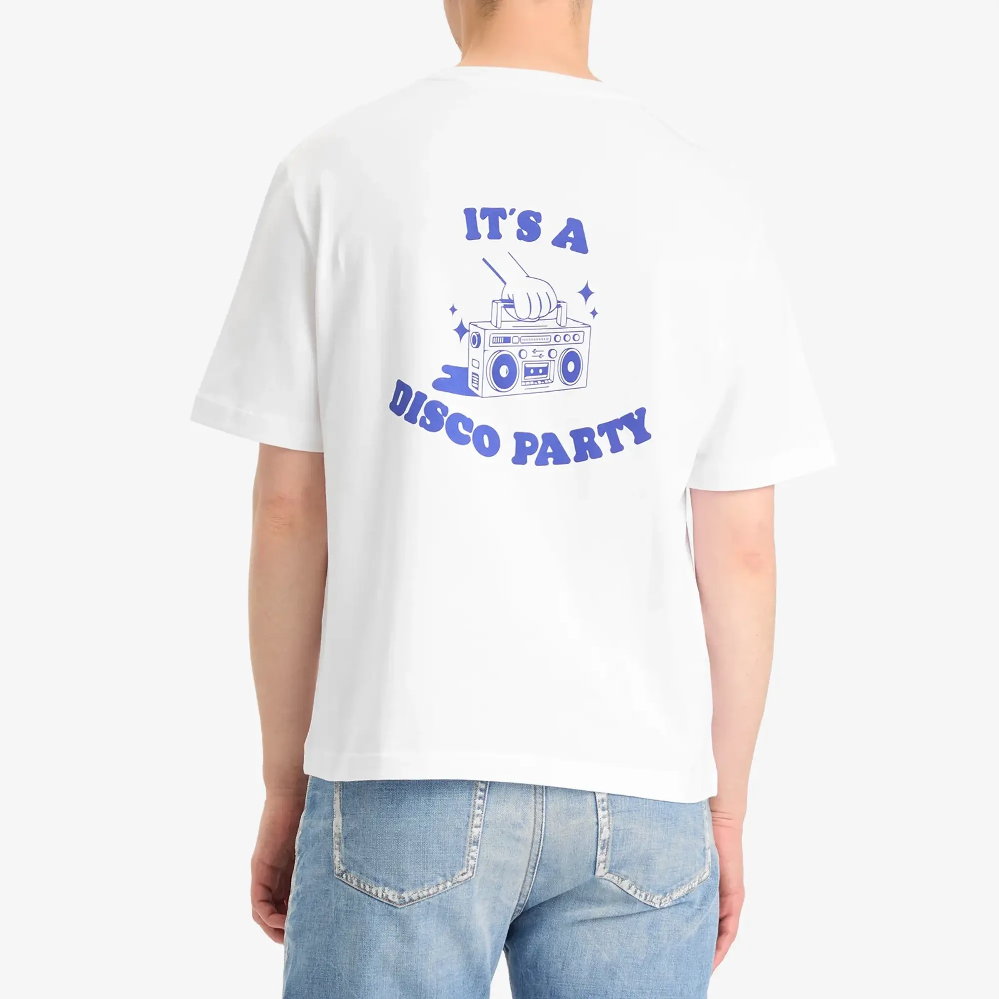 A.P.C. Men's Disco Print T-Shirt White