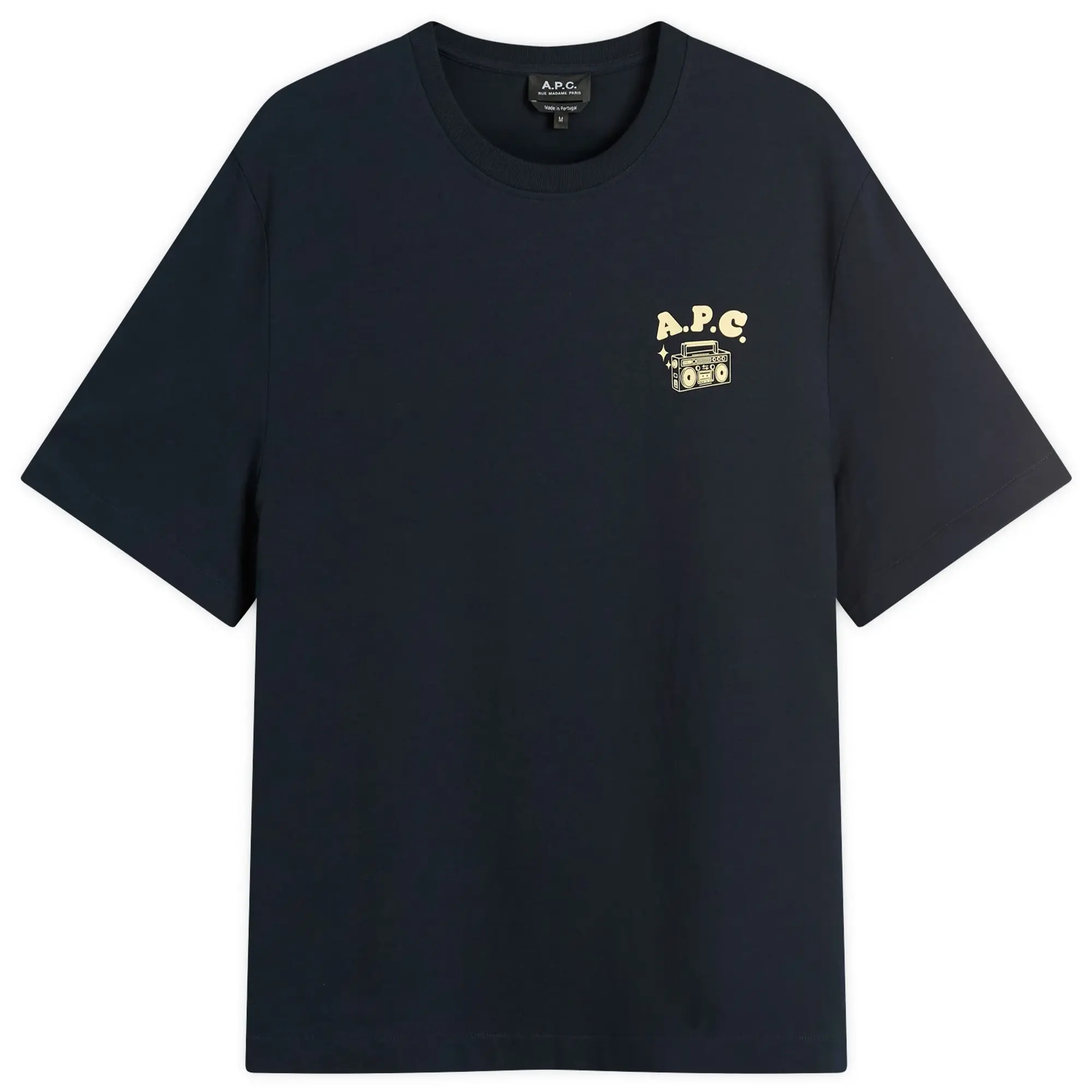 A.P.C. Men's Disco Print T-Shirt Dark Navy
