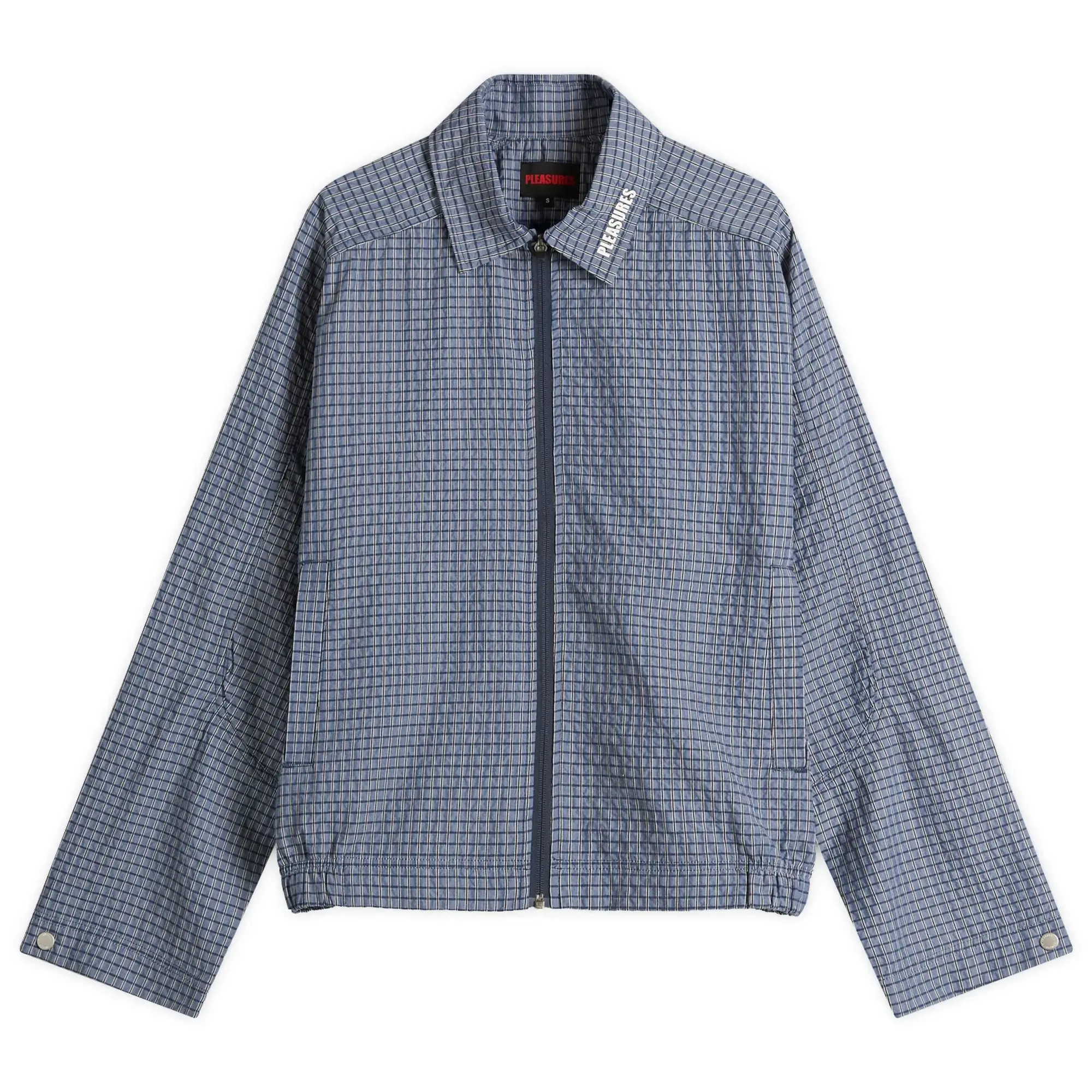 Pleasures Men's Shifty Track Jacket Navy